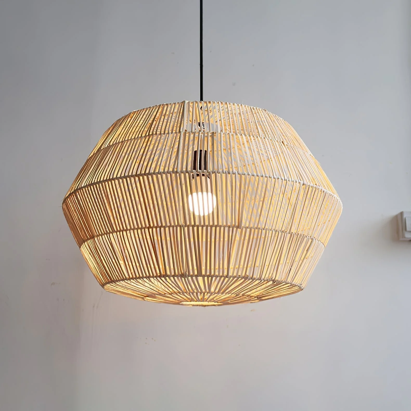 Cucarel Rattan Pendant Light - Image 18