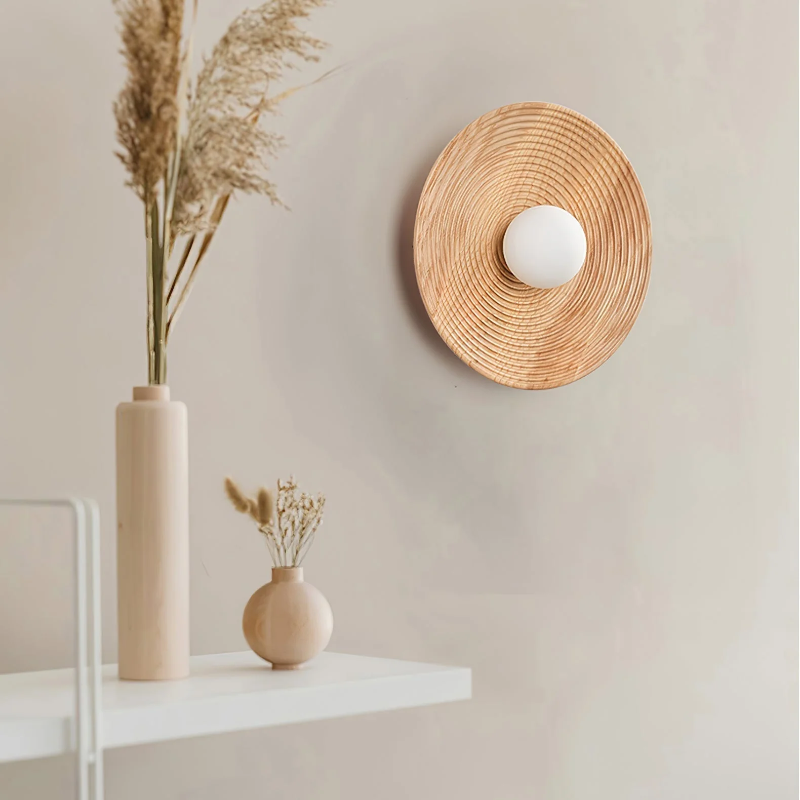 Culirir Nordic Art Contour Wooden Sconce Wall lamp - Image 13