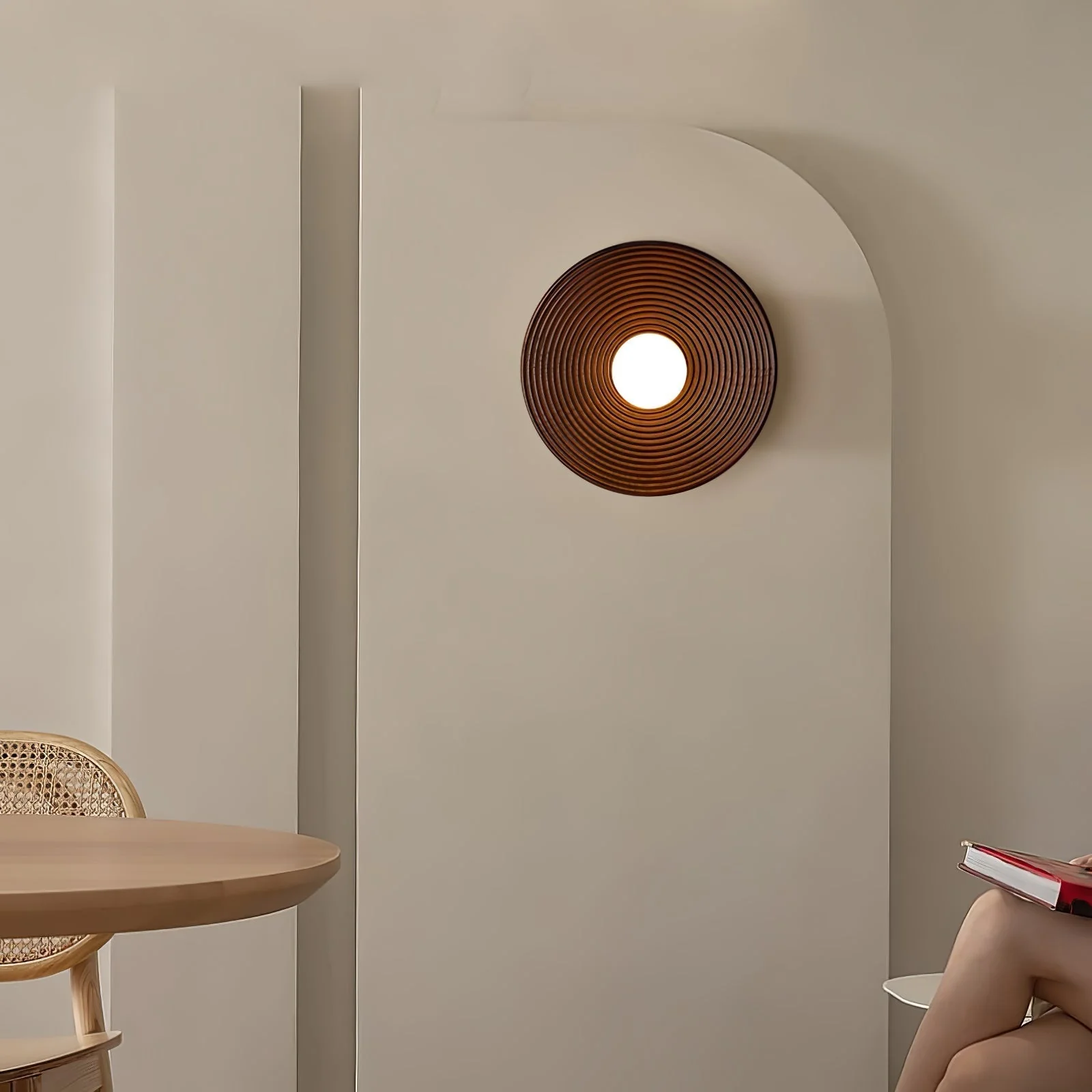 Culirir Nordic Art Contour Wooden Sconce Wall lamp - Image 16