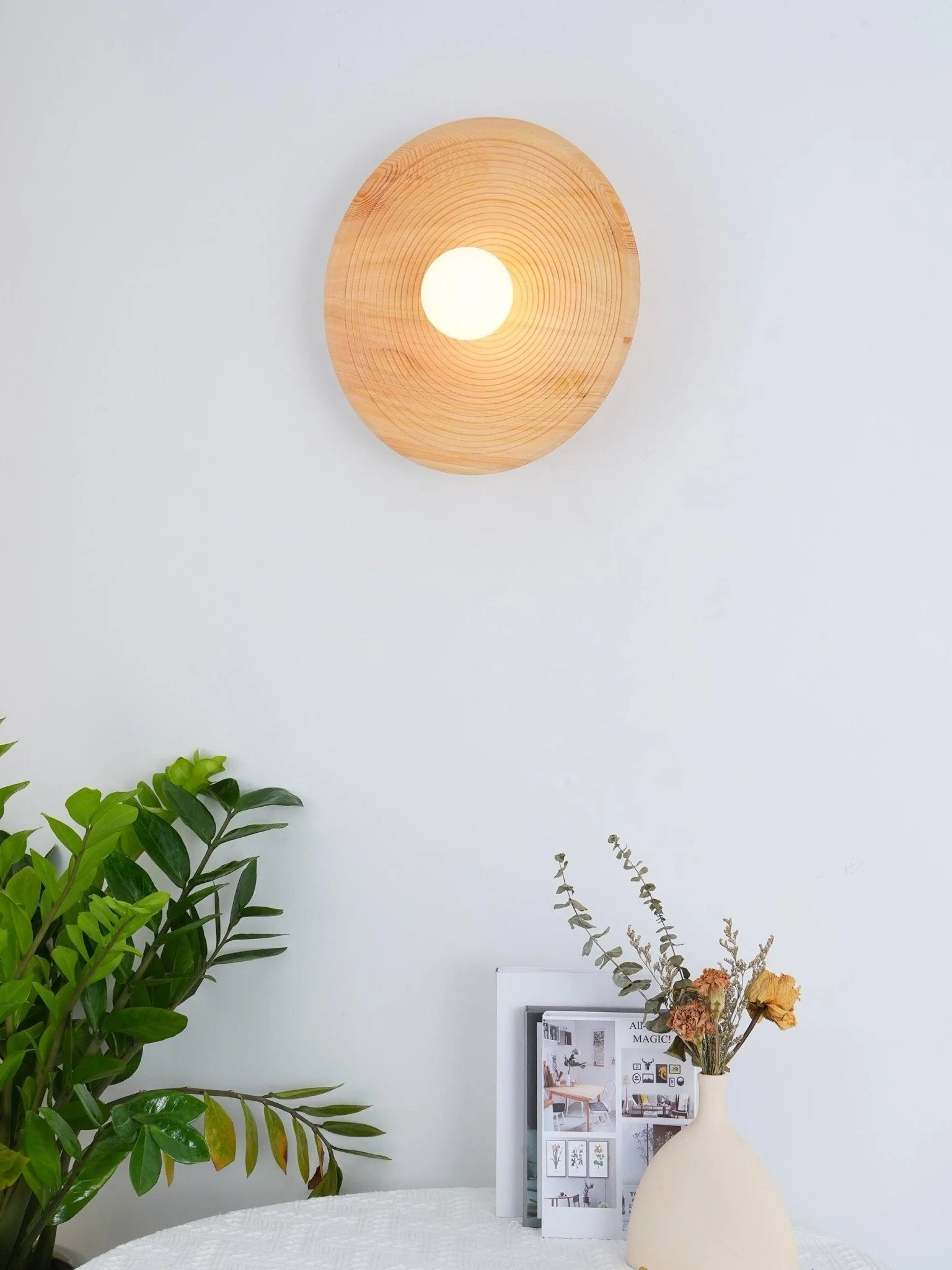 Culirir Nordic Art Contour Wooden Sconce Wall lamp - Image 18