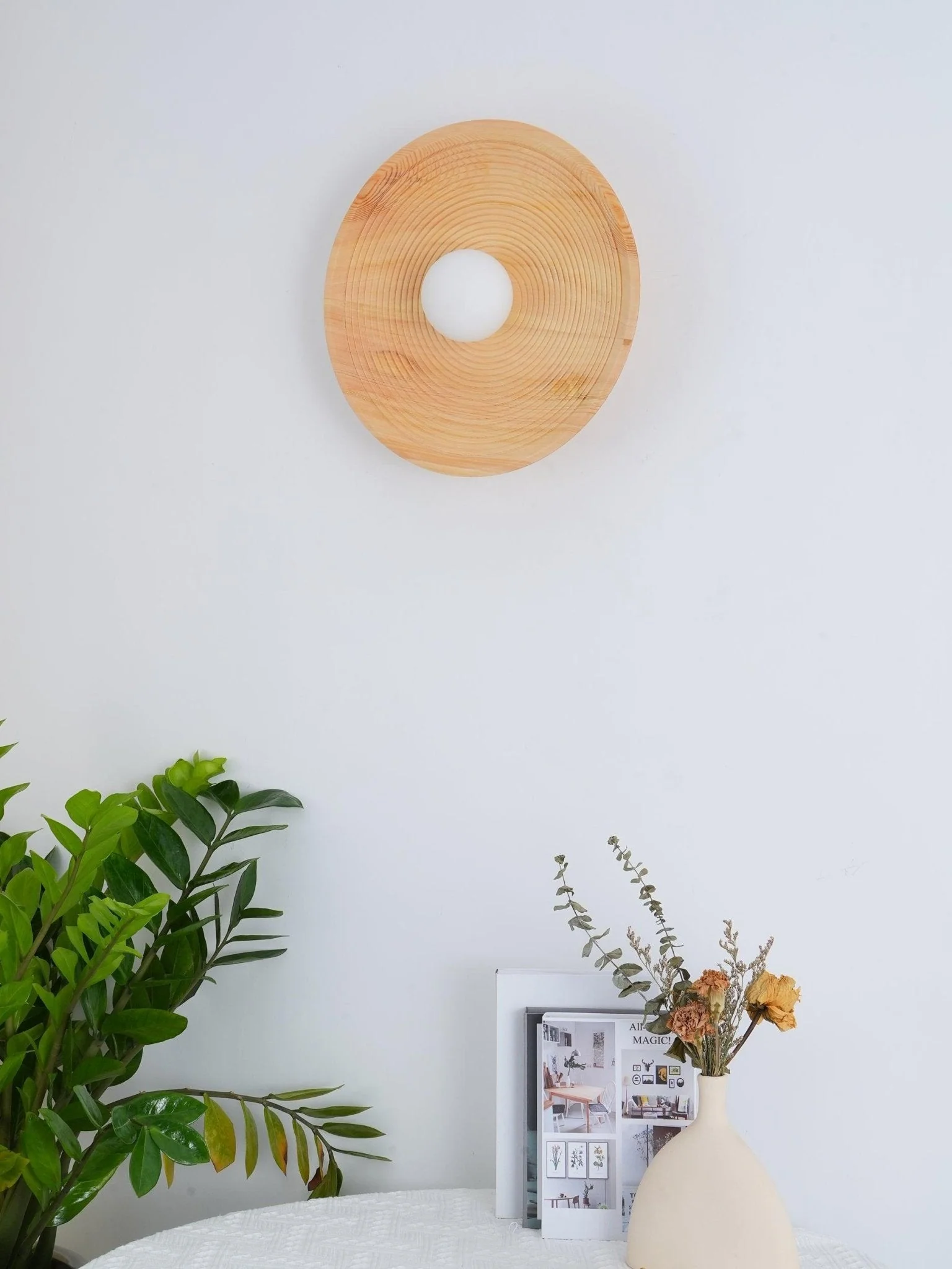 Culirir Nordic Art Contour Wooden Sconce Wall lamp - Image 19