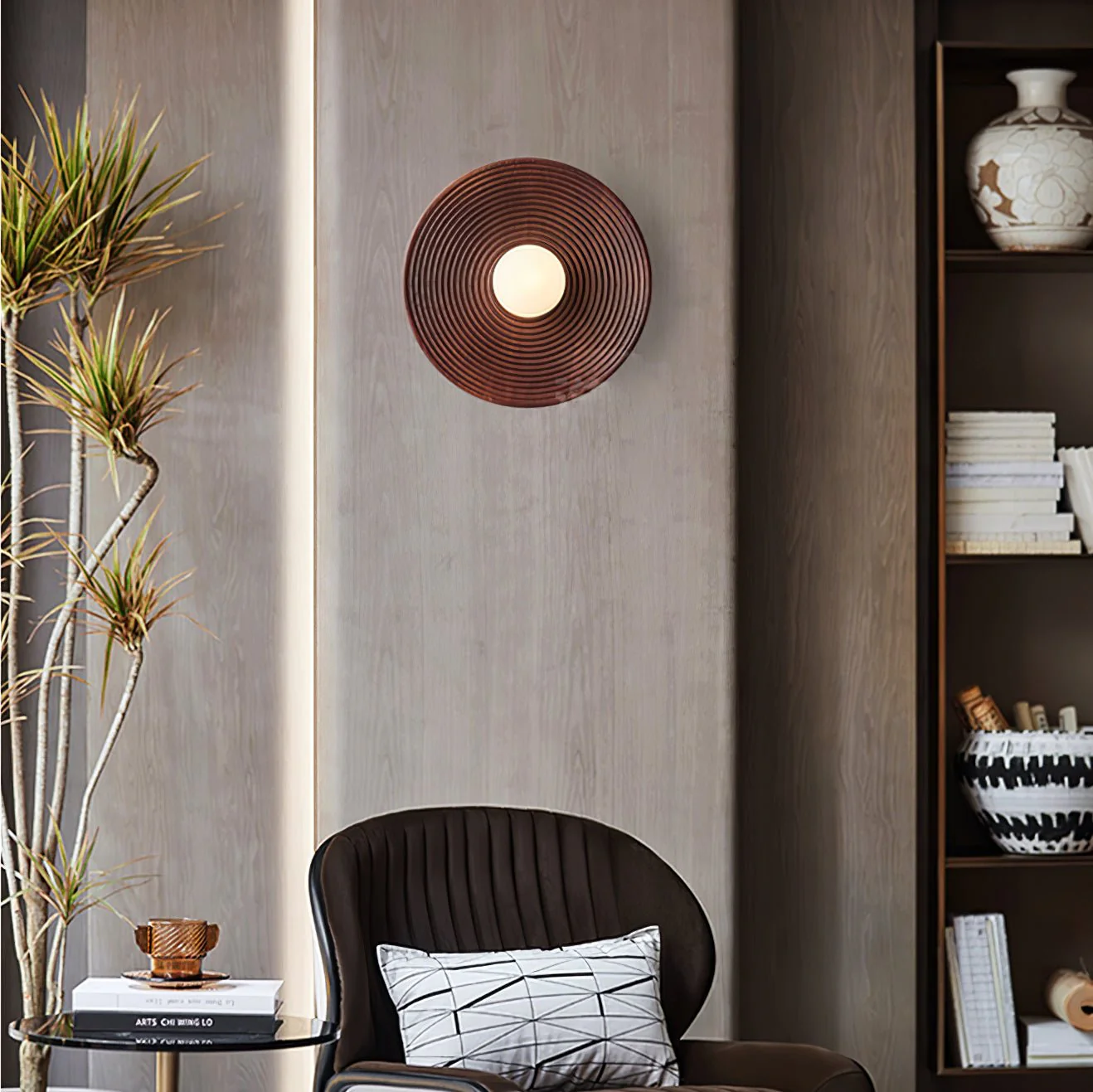 Culirir Nordic Art Contour Wooden Sconce Wall lamp - Image 28
