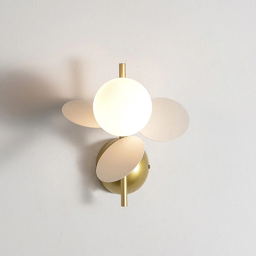 Culoren Round Nordic Art Glass Wall Lamp - Image 4