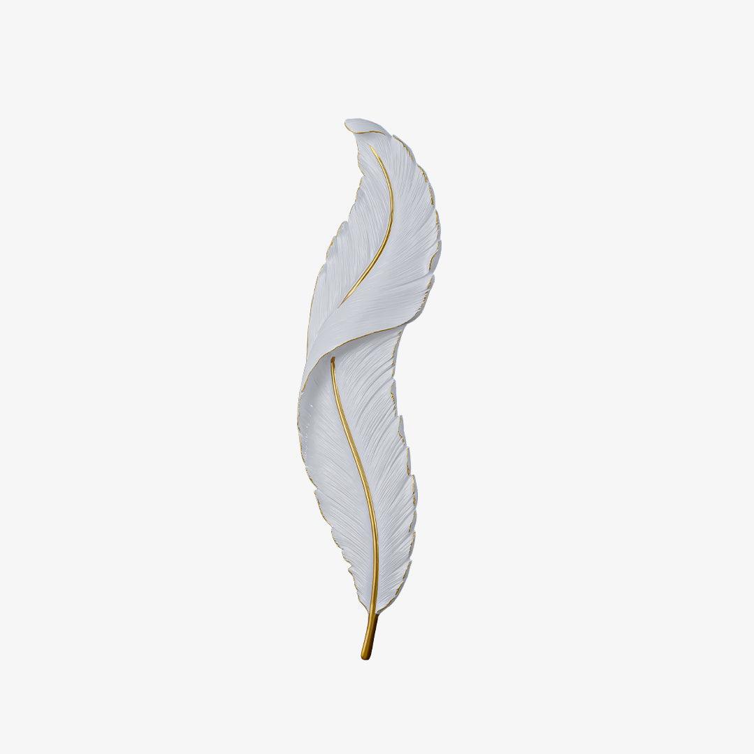 Cumare Individual Creativity Feather Resin Wall Lamp - Image 20