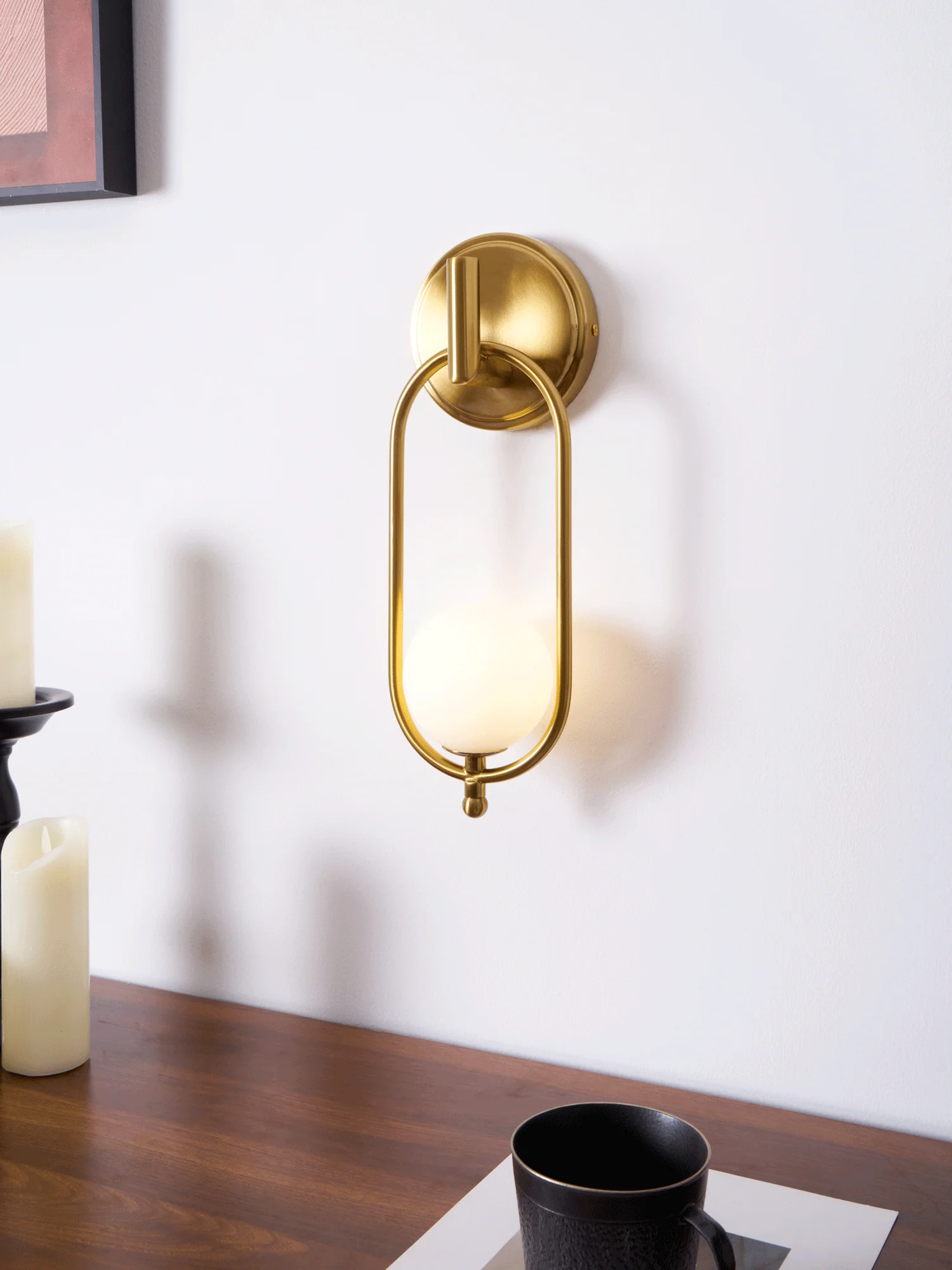 Cumirisra Modern Minimalist Brass Glass Wall Light - Image 31