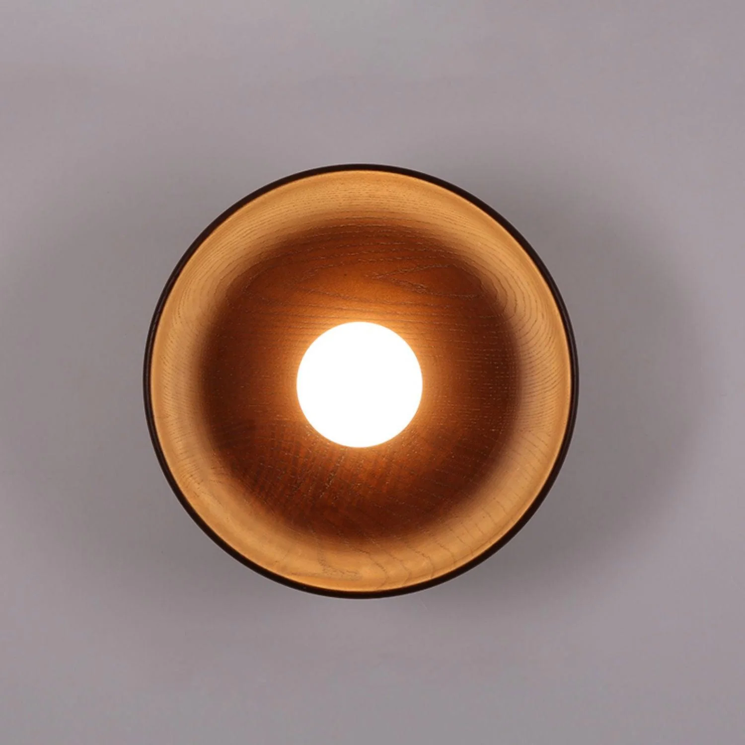 Cumirisra Modern Minimalist Glass Wood Wall Lamp - Image 17