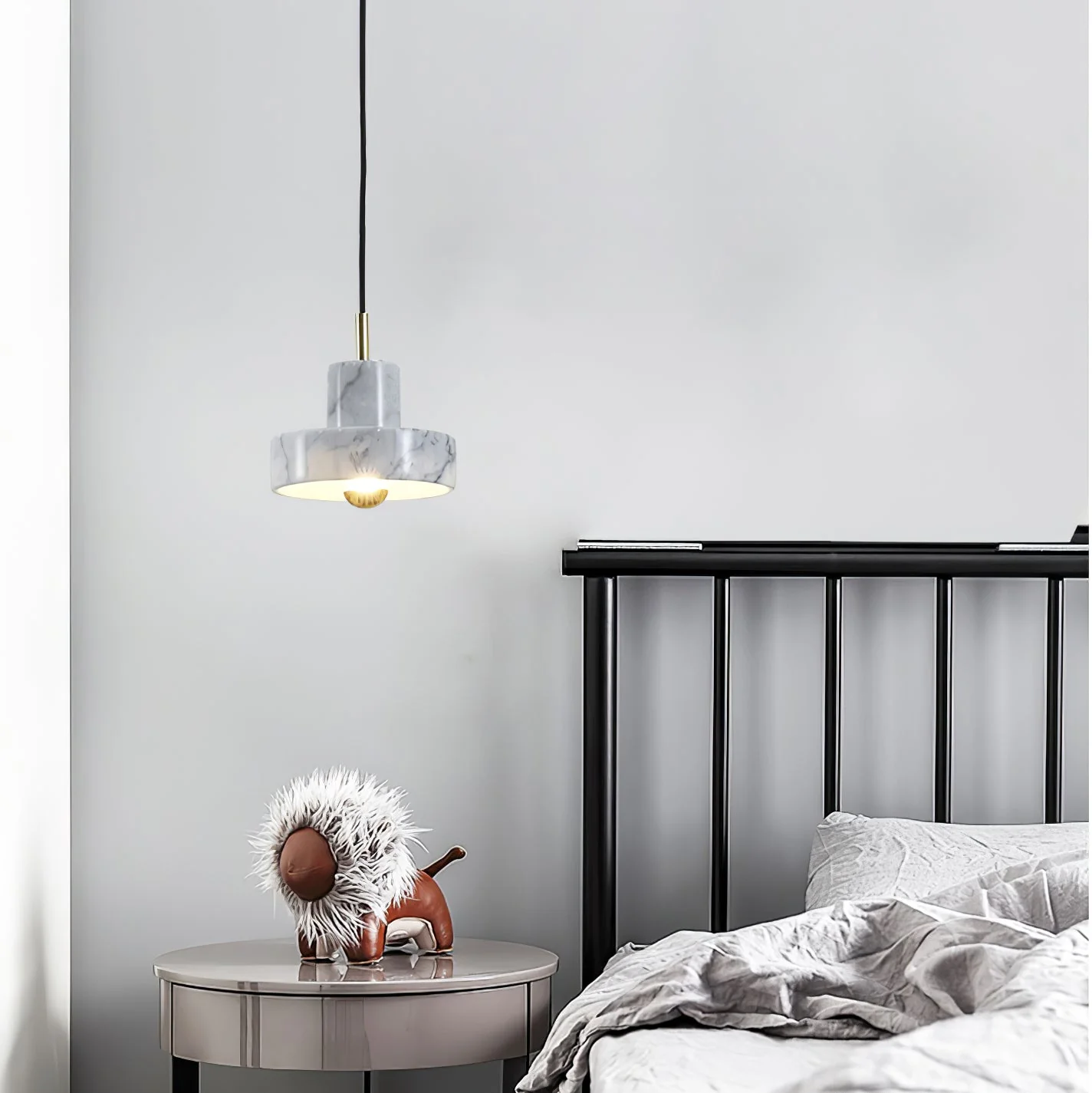 Cunorora Premium Nordic Art Aura Marble Pendant Lamp - Image 18