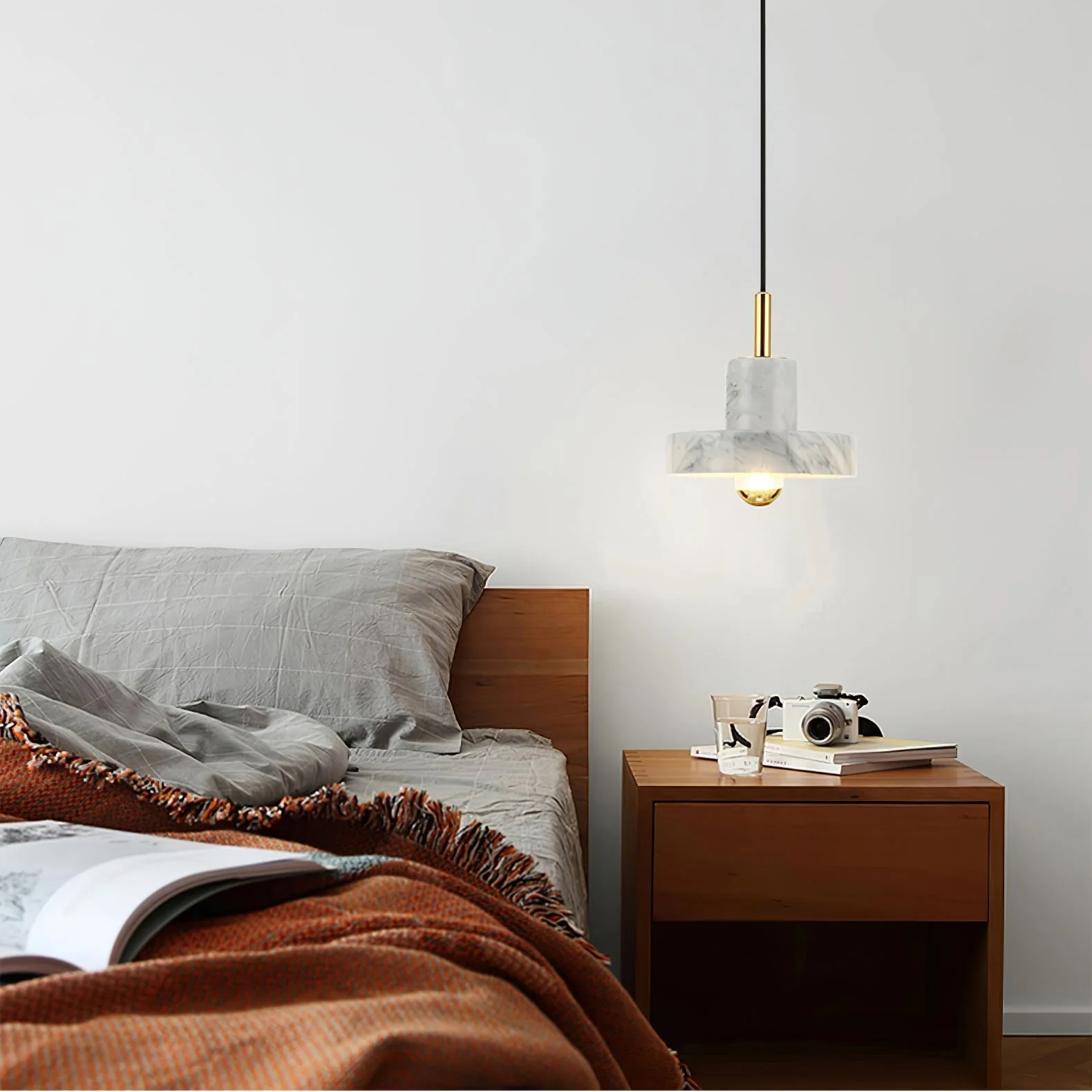 Cunorora Premium Nordic Art Aura Marble Pendant Lamp - Image 19