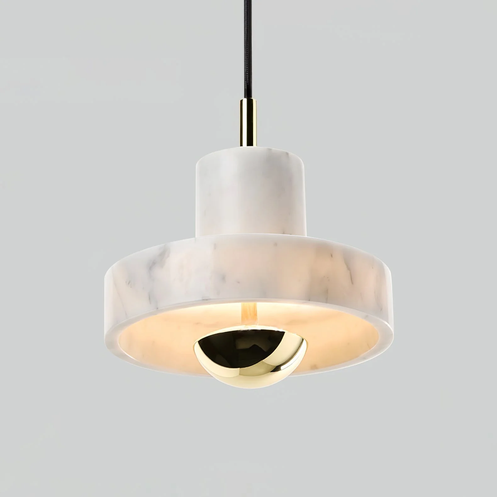 Cunorora Premium Nordic Art Aura Marble Pendant Lamp - Image 2