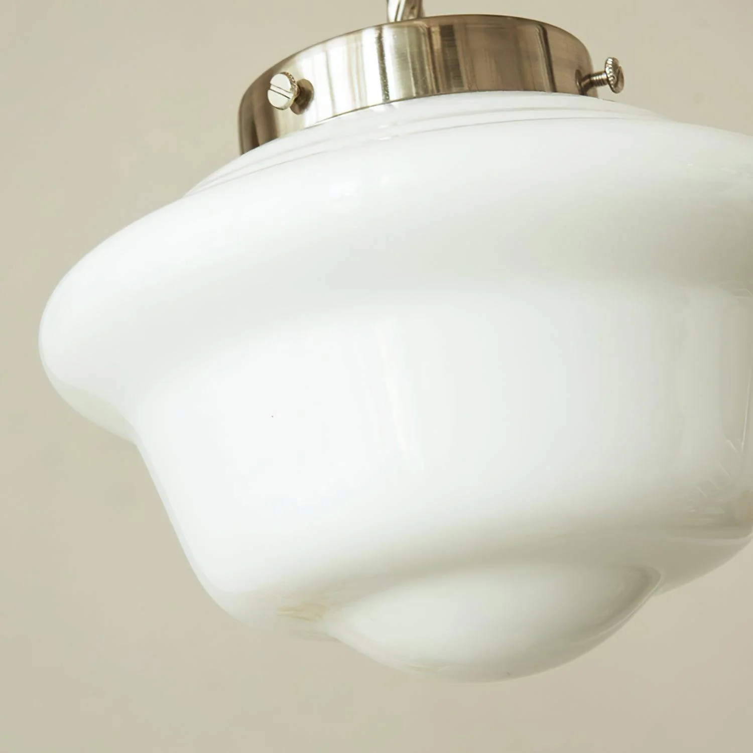 Curinel Vintage Chrome Glass Chandelier - Image 2