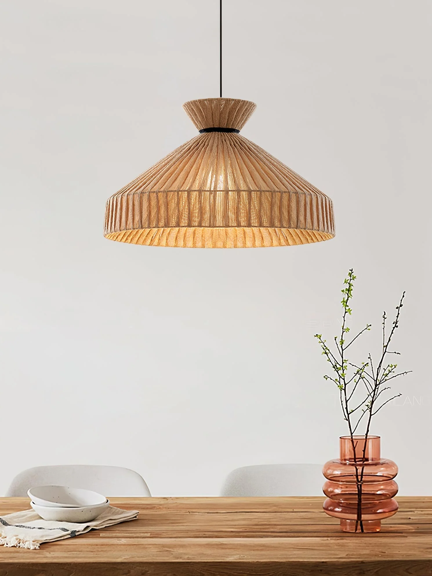 Cusoren Elegance Tide Fabric Pendant Lamp - Image 6