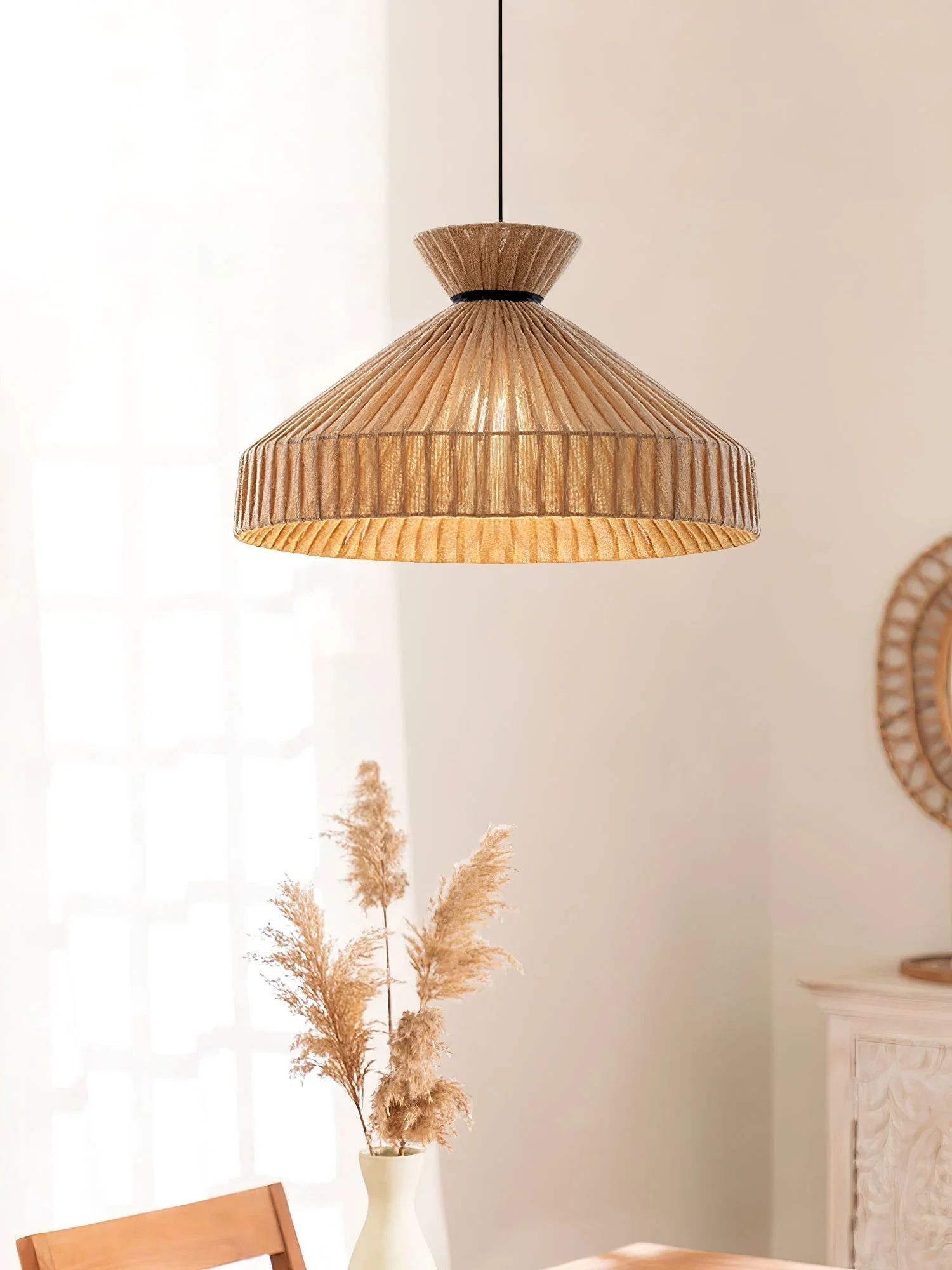 Cusoren Elegance Tide Fabric Pendant Lamp - Image 7