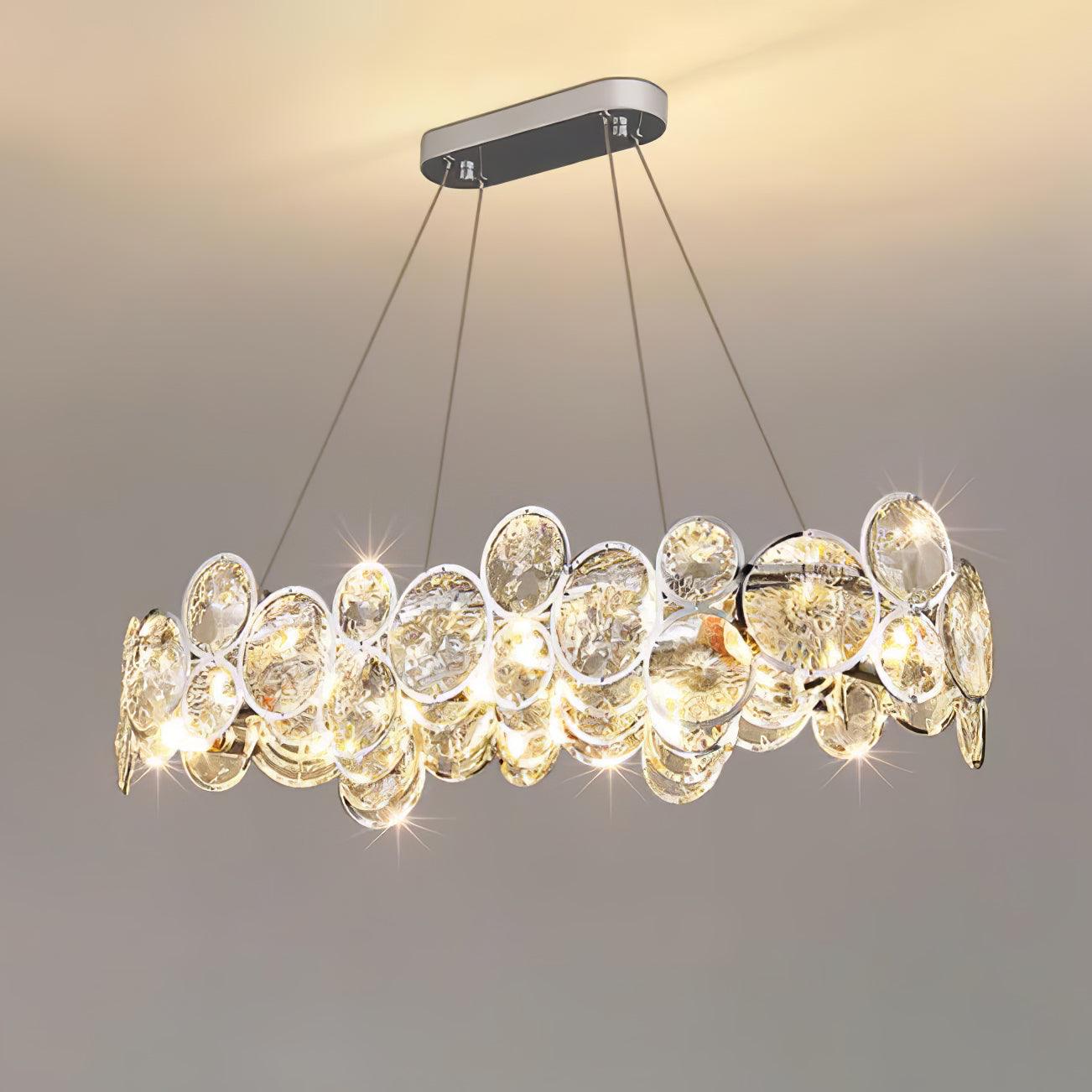 Cuthaiel Postmodern Luxury Round Chrome Crystal Chandelier - Image 35