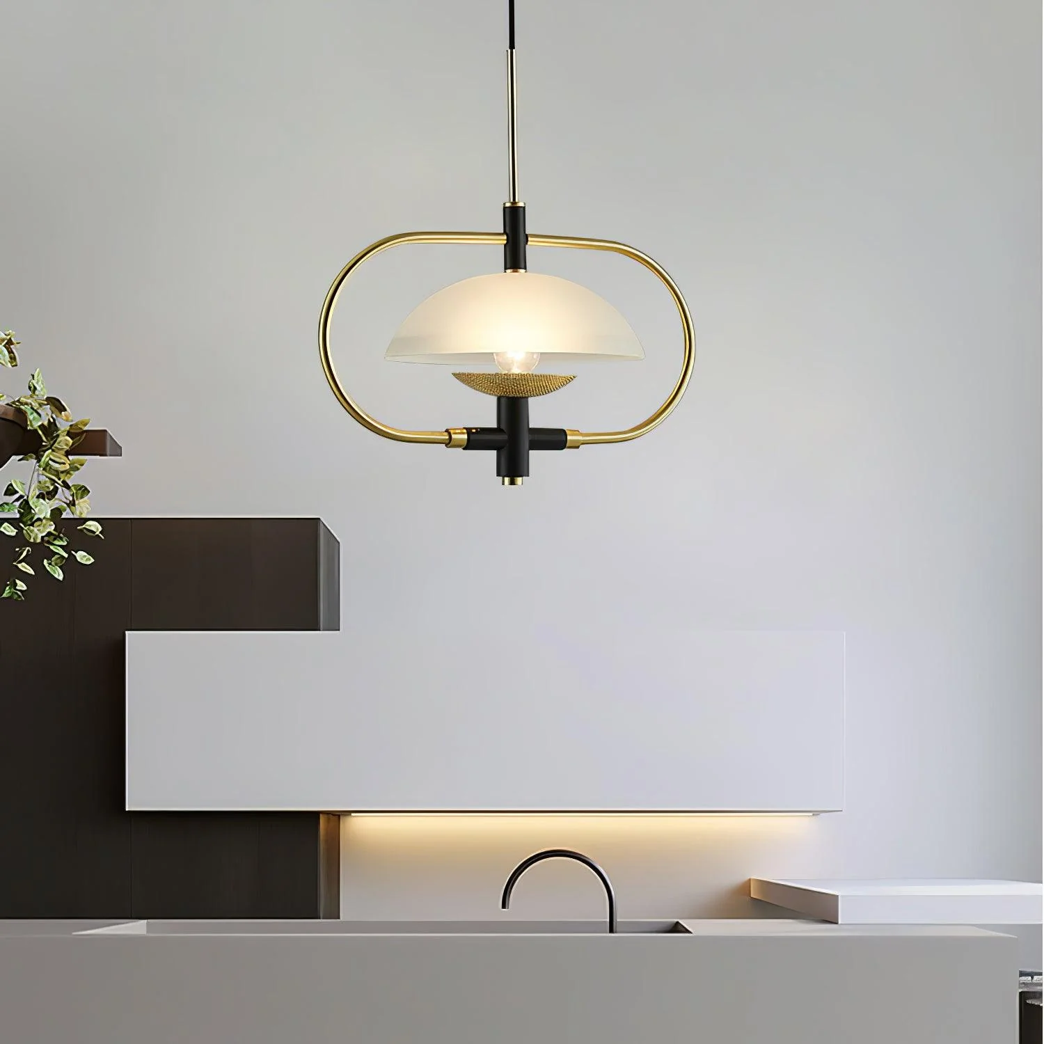 Cuvenara Nordic Art Classic Glass Pendant Light - Image 12