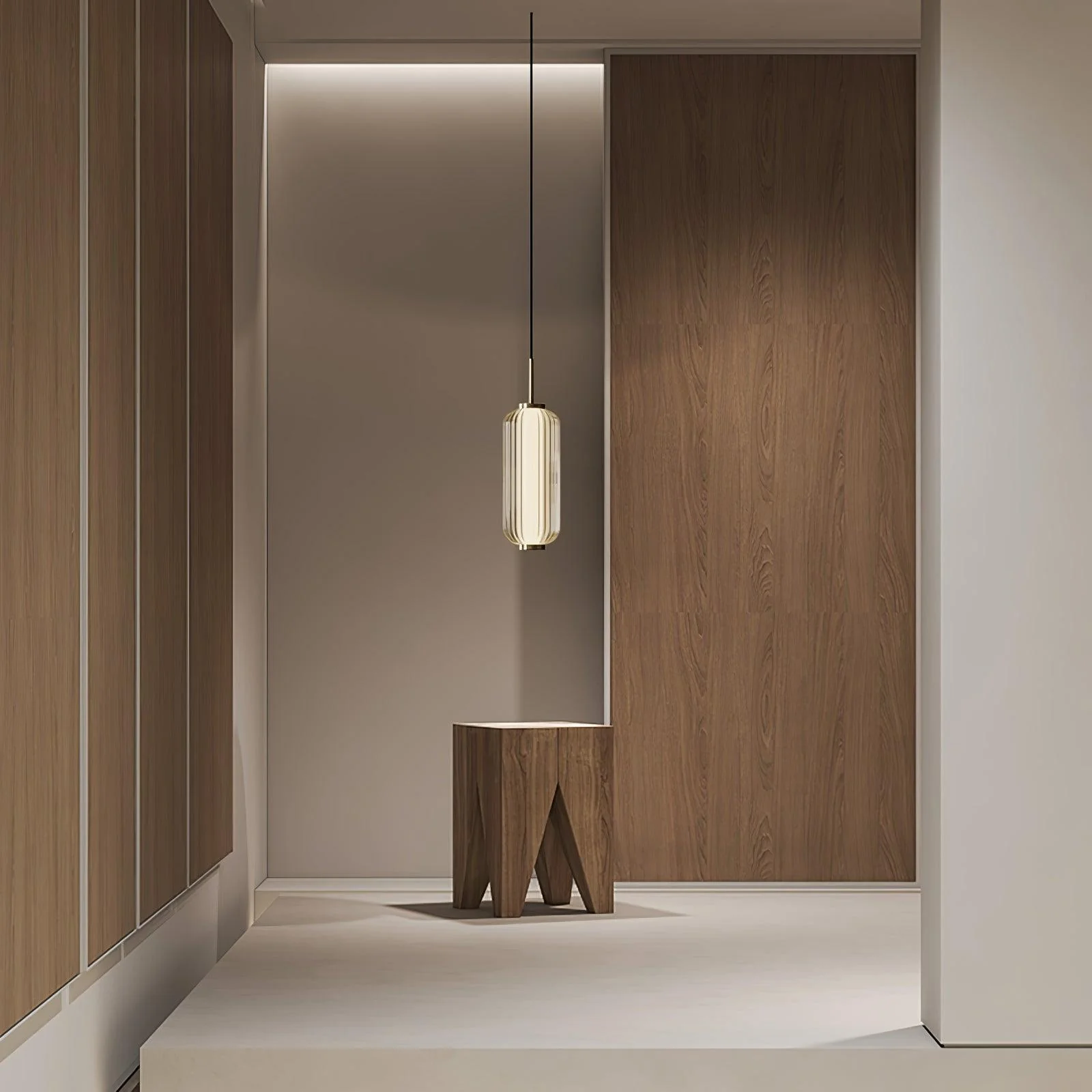 Cylindra Modern Glass Pendant Lamp - Image 10