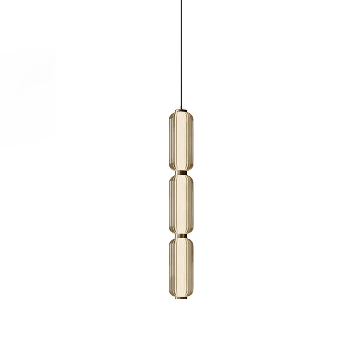 Cylindra Modern Glass Pendant Lamp - Image 2