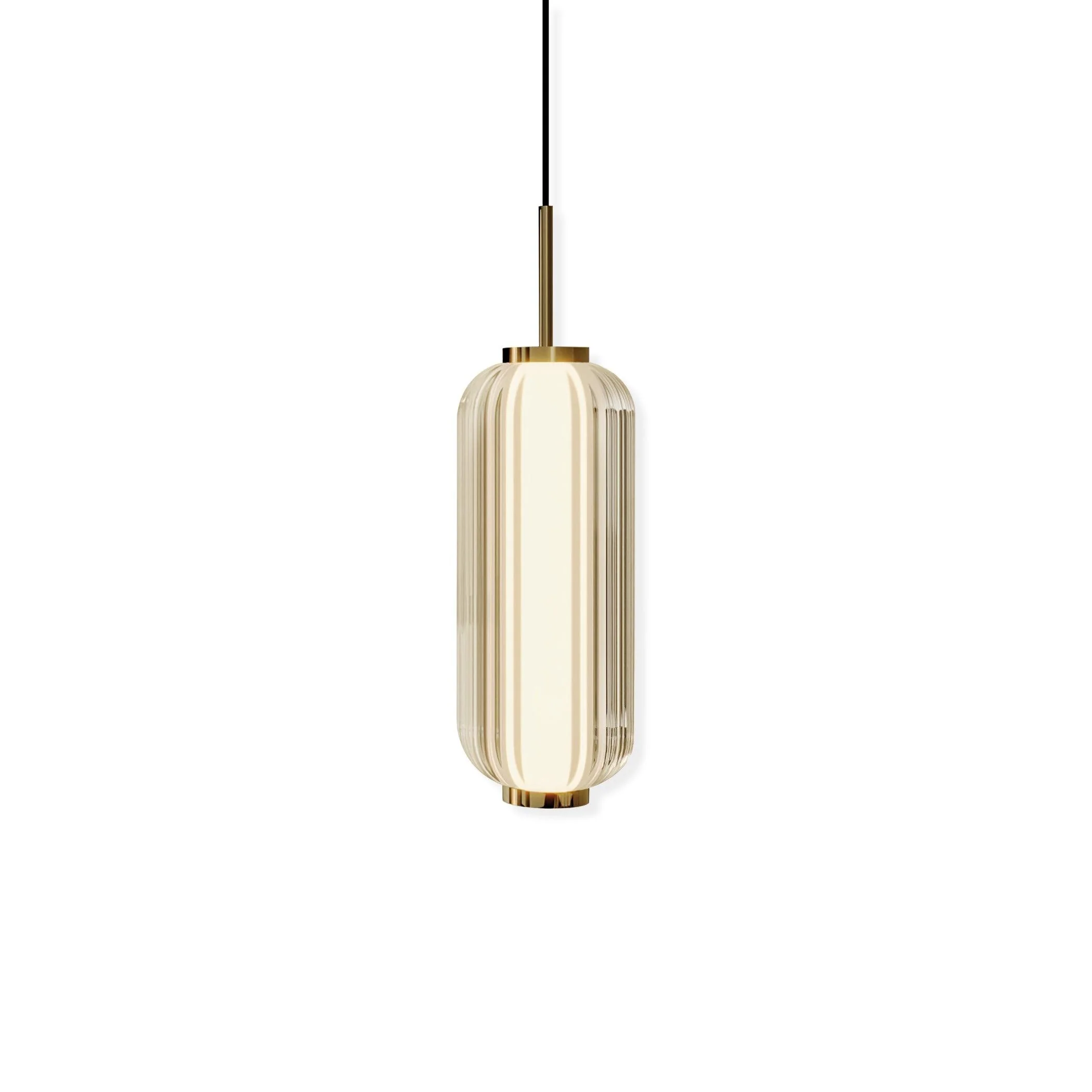 Cylindra Modern Glass Pendant Lamp - Image 3