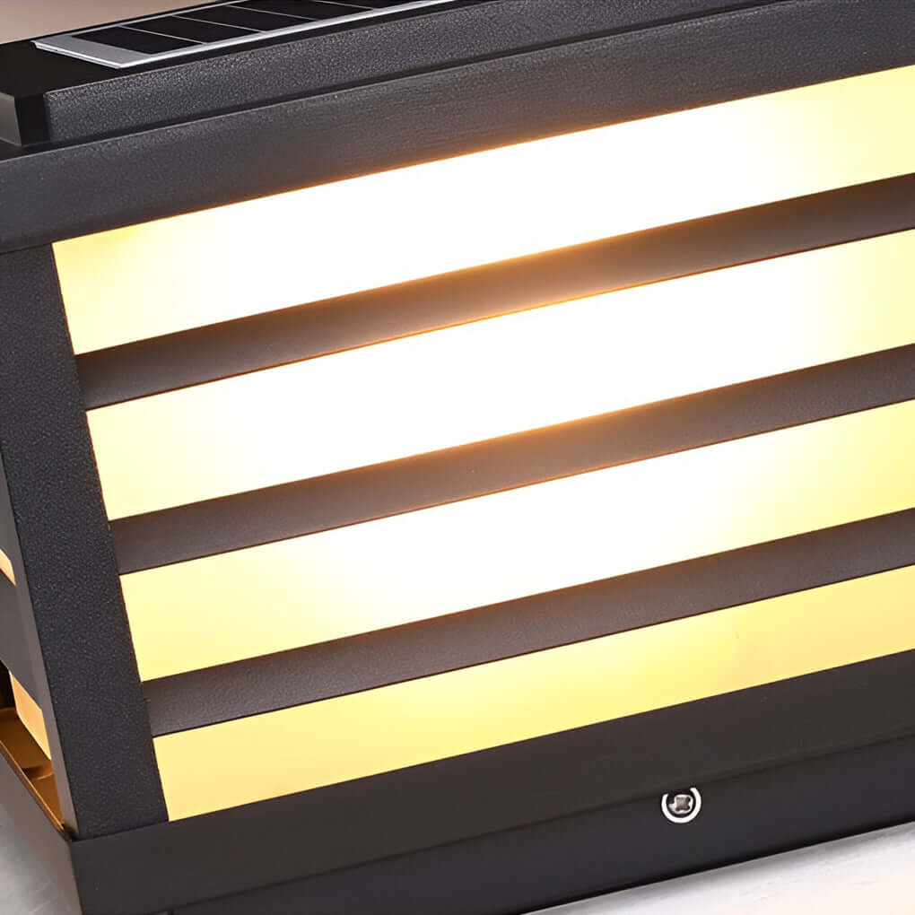 Dal Modern LED Pretty Outdoor Fence Cap Post Light - Image 8