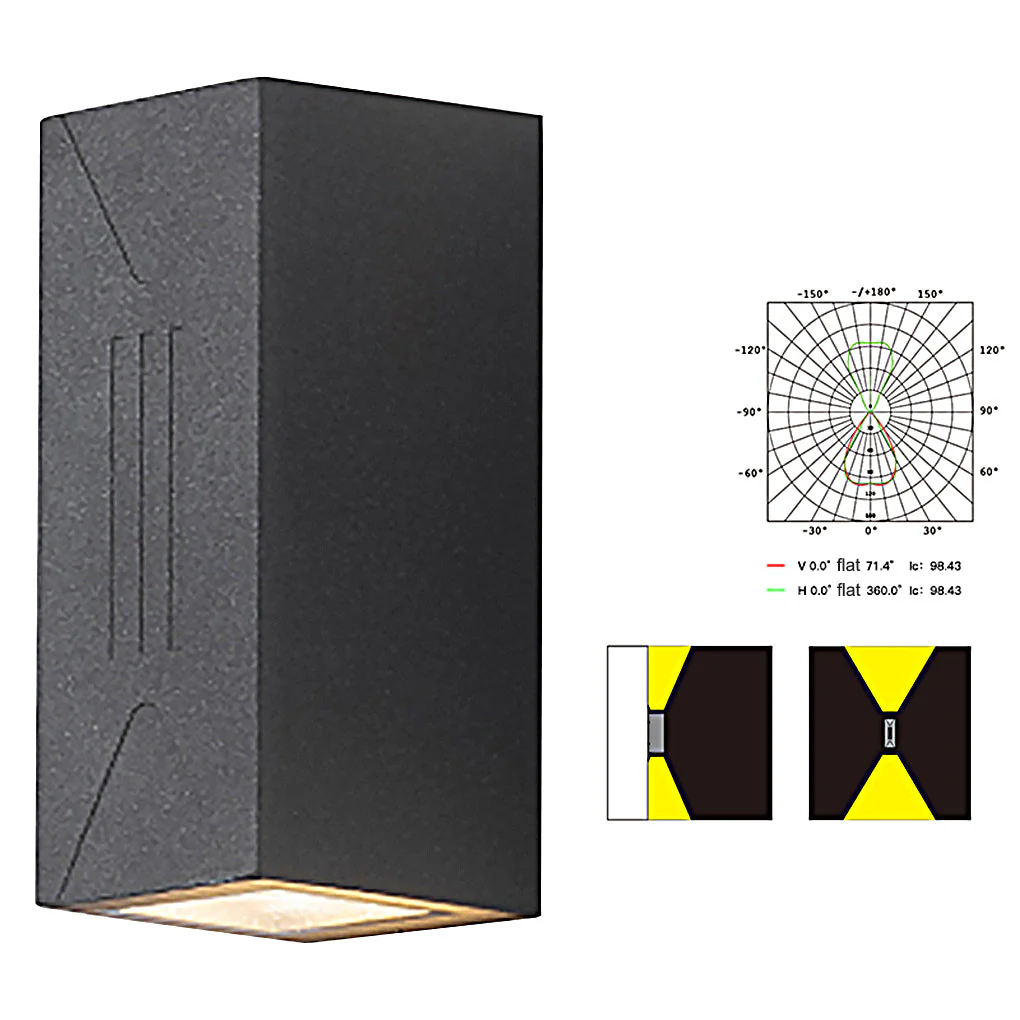 Daley LED Villa Balcony Outdoor Wall Lamp - Image 5