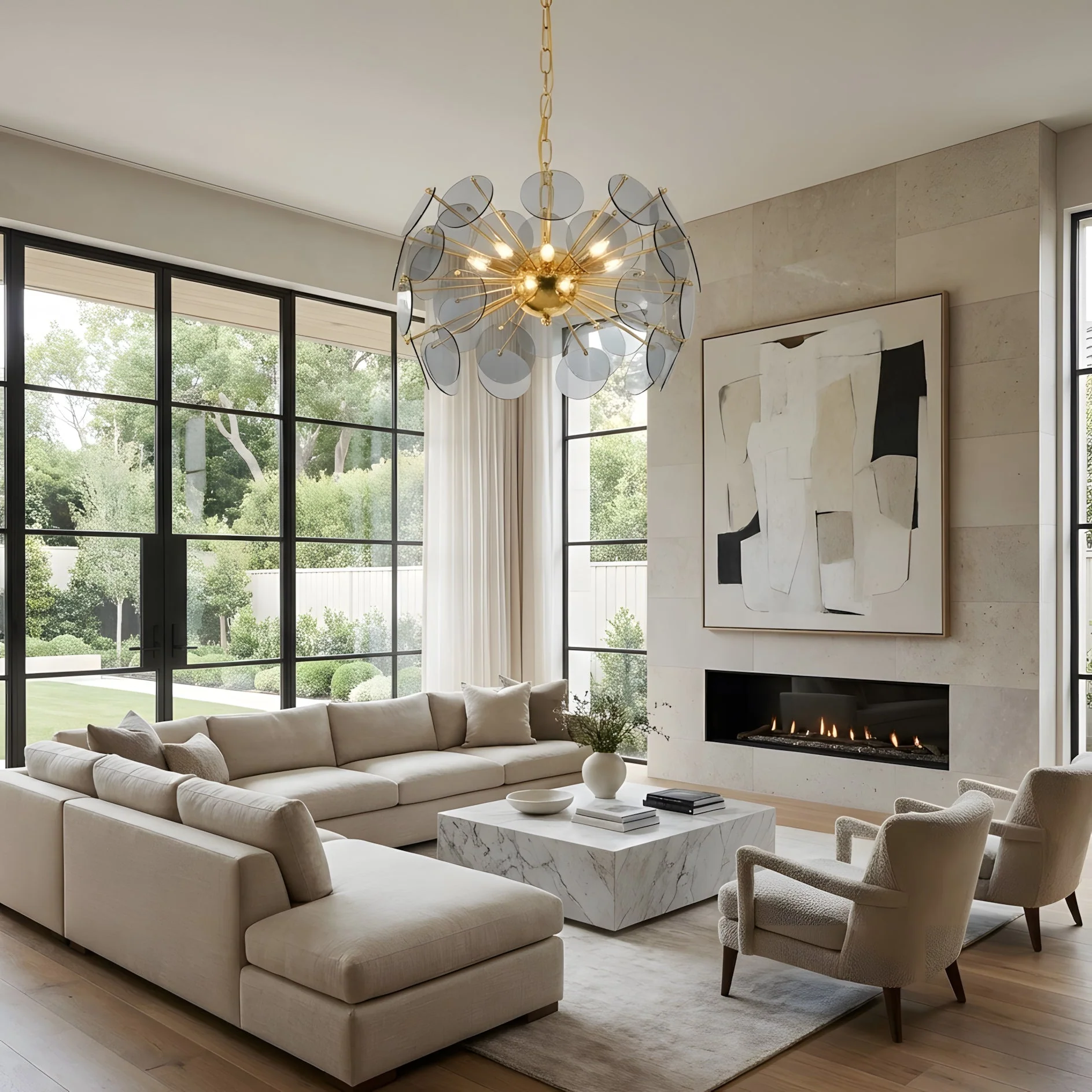 Dandelion Modern Chandelier - Image 5