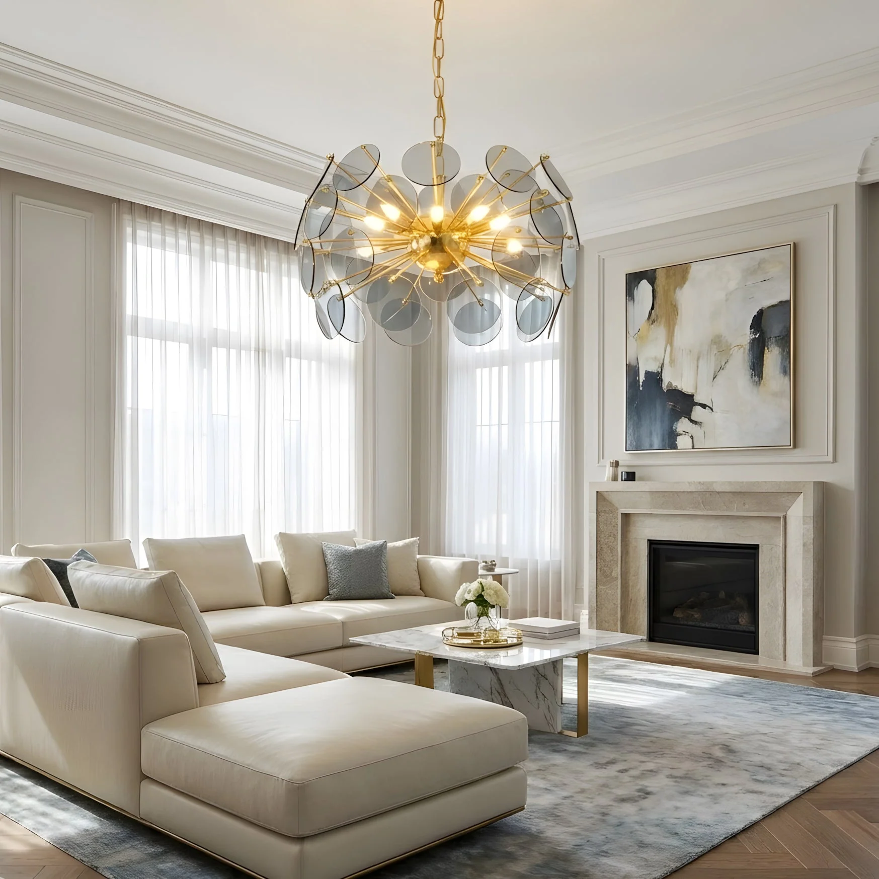 Dandelion Modern Chandelier - Image 6