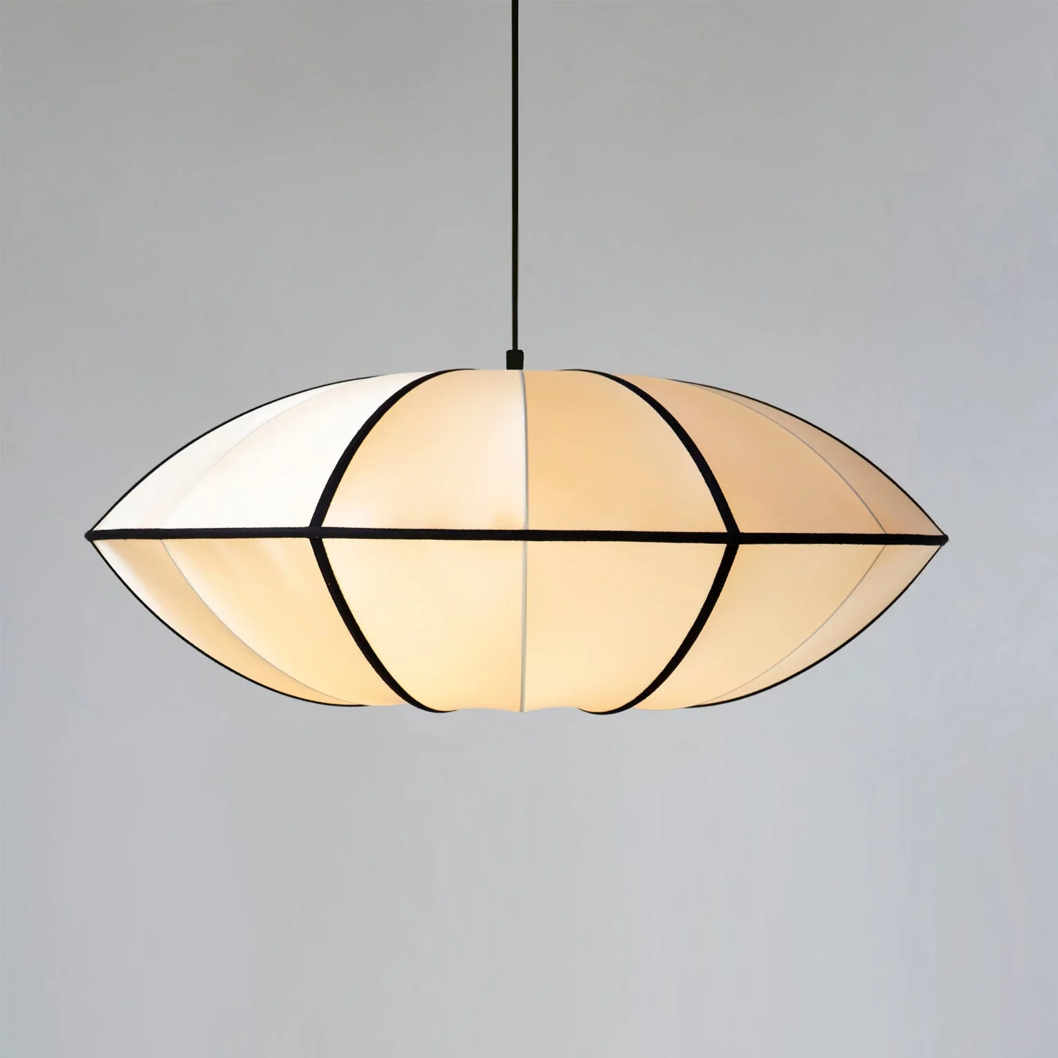 Daphne Modern Fabric Pendant Lamp - Image 18