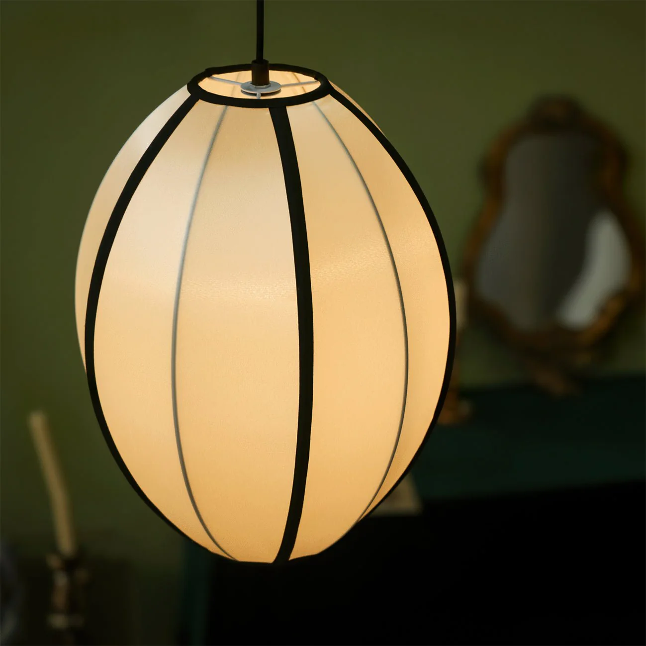 Daphne Modern Fabric Pendant Lamp - Image 23