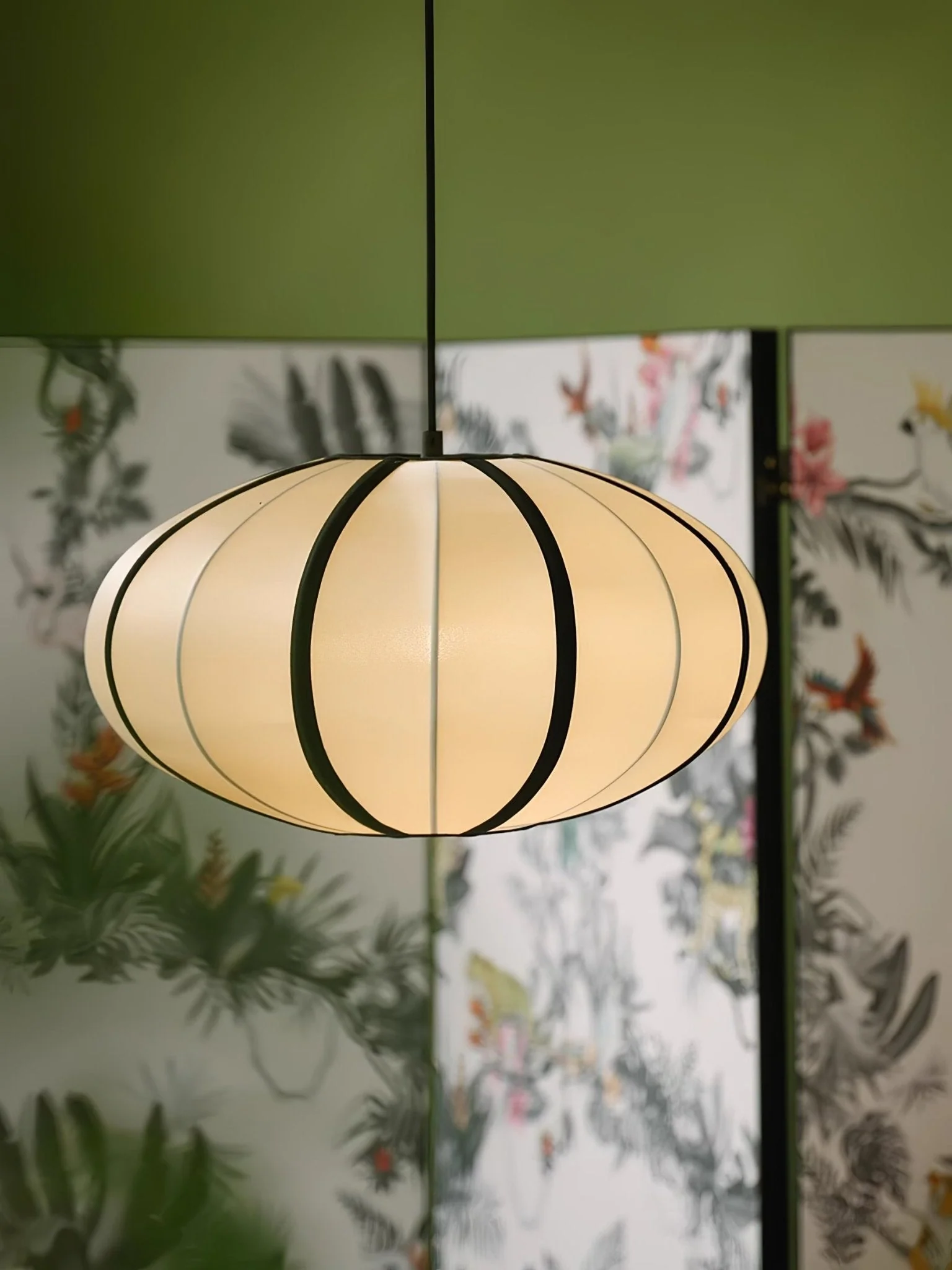 Daphne Modern Fabric Pendant Lamp - Image 28
