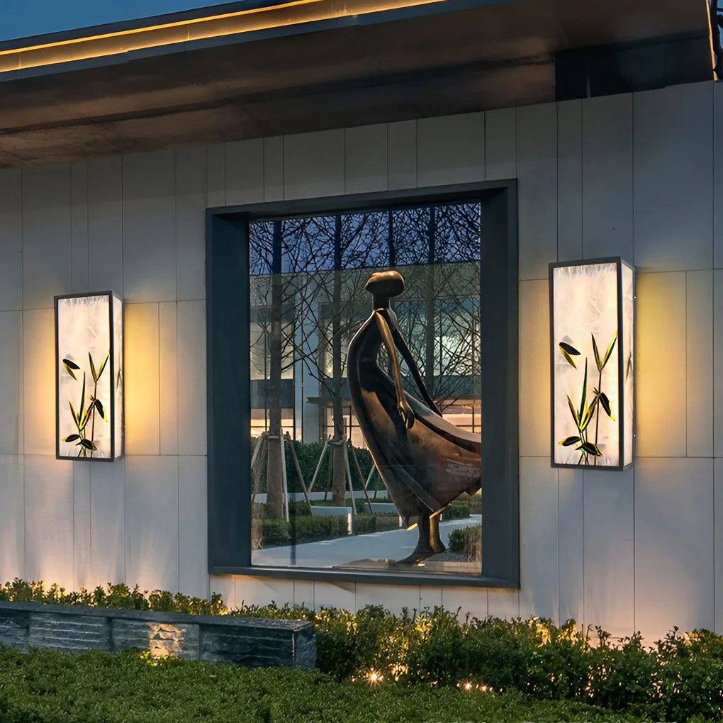 Darcy Landscape LED Vintage Outdoor Wall Sconce