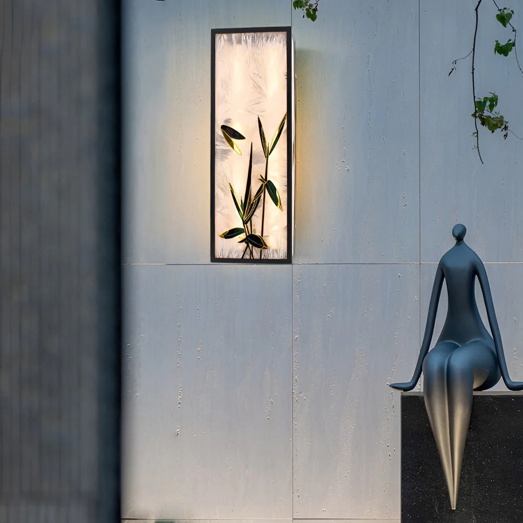 Darcy Landscape LED Vintage Outdoor Wall Sconce - Image 3