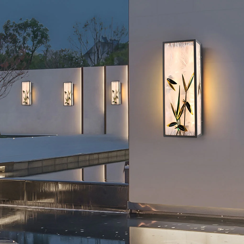 Darcy Landscape LED Vintage Outdoor Wall Sconce - Image 4