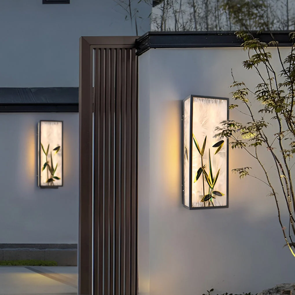 Darcy Landscape LED Vintage Outdoor Wall Sconce - Image 5
