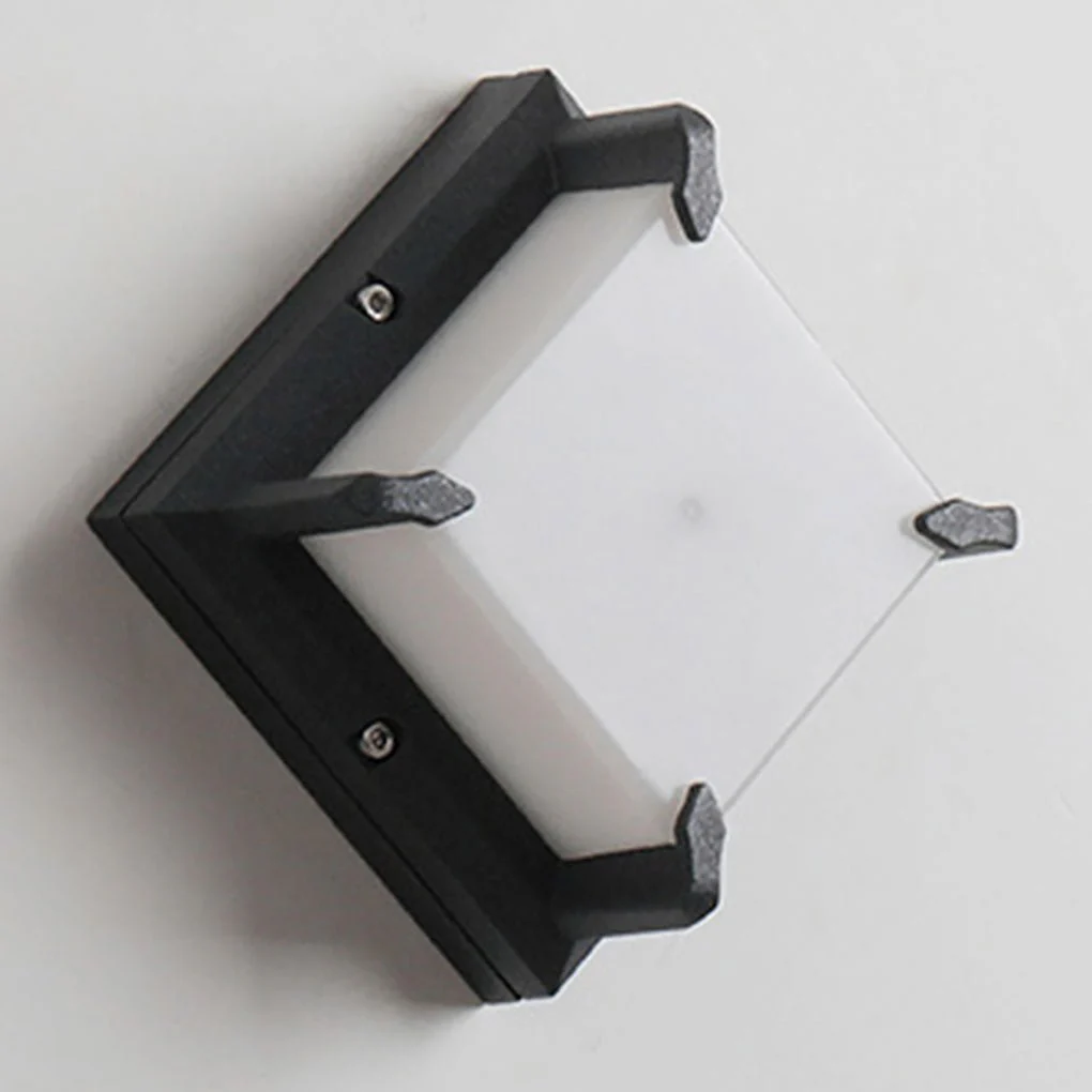 Dark Modern Minimalist Patio Outdoor Wall Light - Image 11