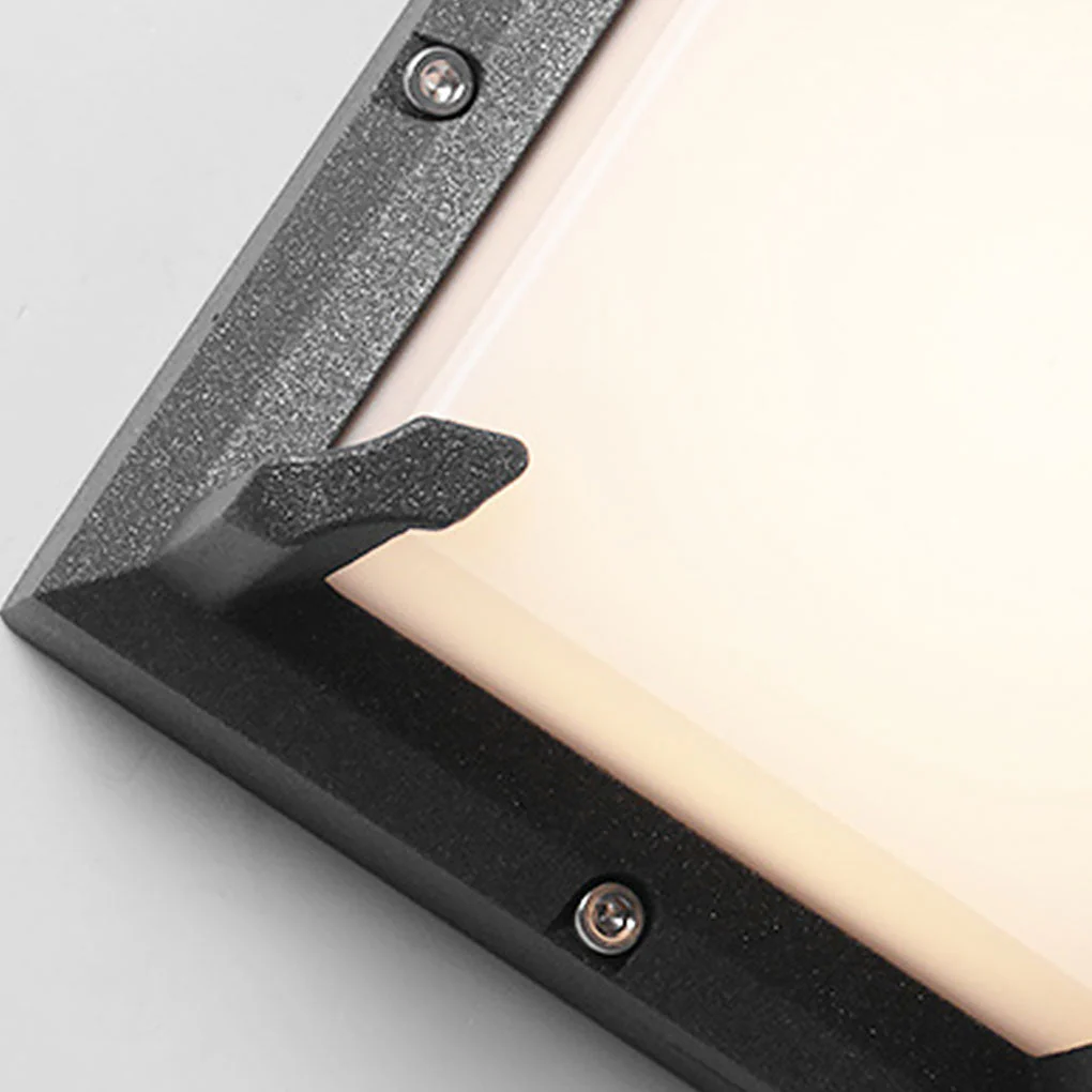 Dark Modern Minimalist Patio Outdoor Wall Light - Image 4