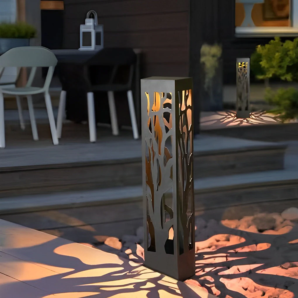 Darrel Modern Creative Stainless Steel Outdoor Lawn Lights - Image 7