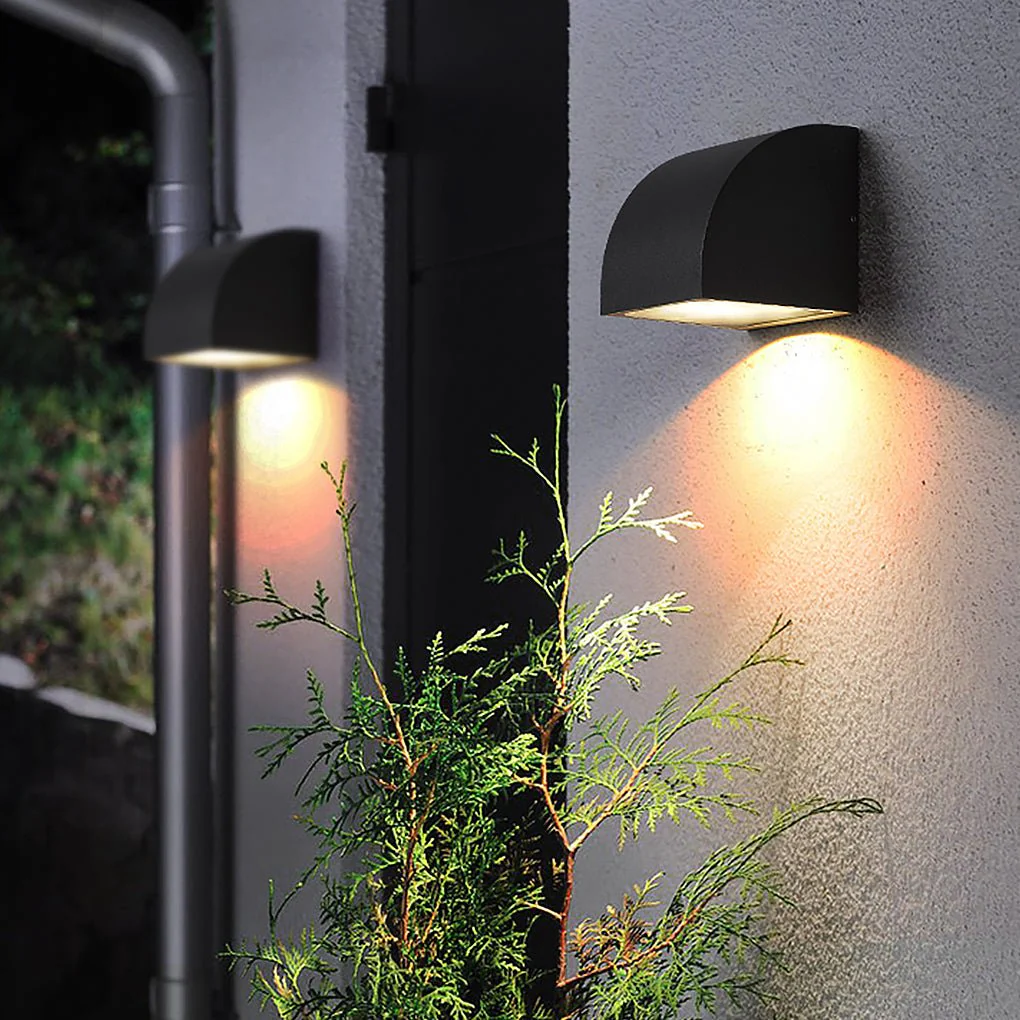 Depab Geometric Shaped Nordic Outdoor Wall Lights