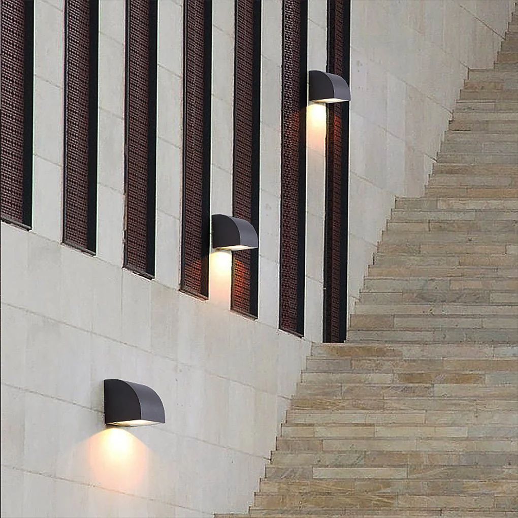 Depab Geometric Shaped Nordic Outdoor Wall Lights - Image 5