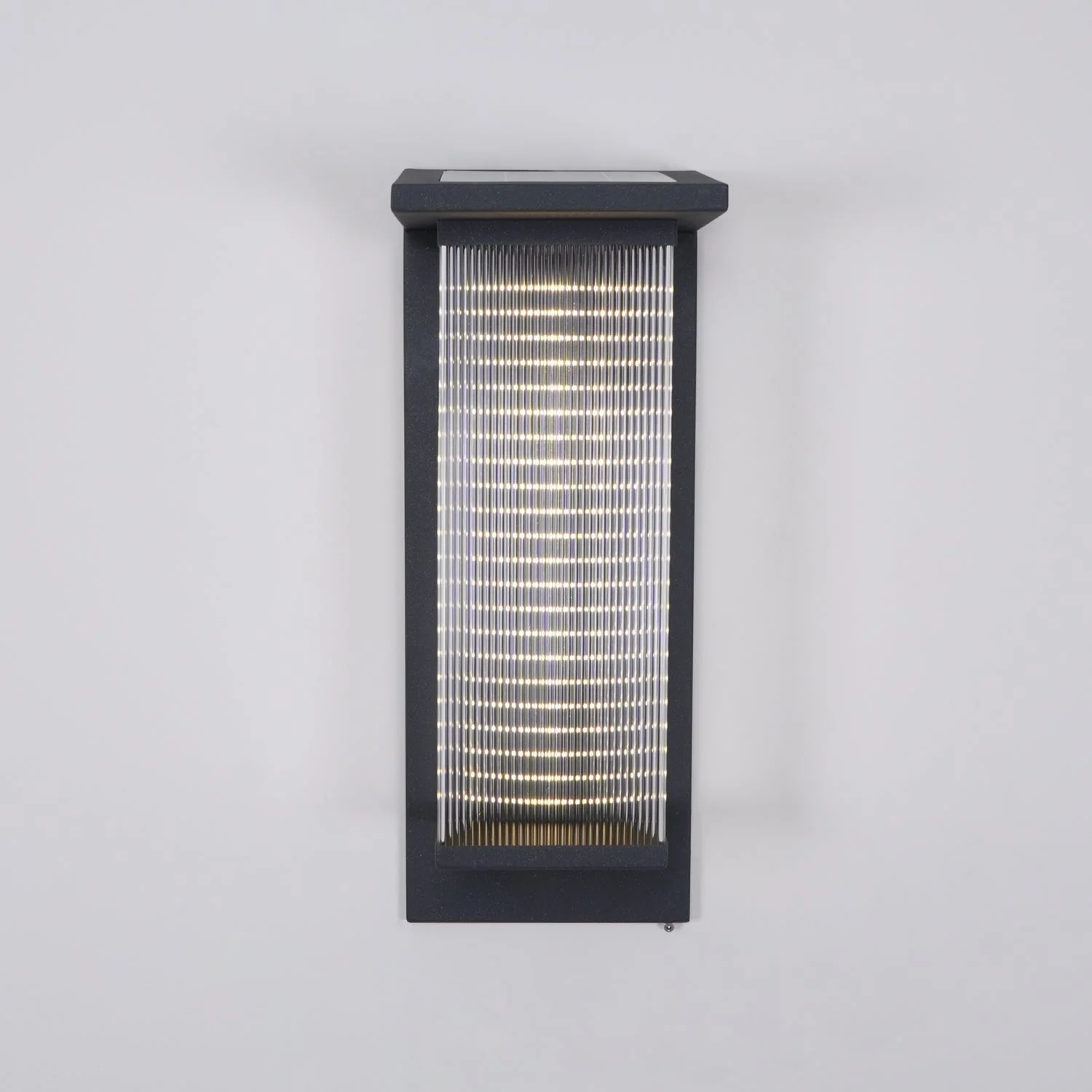 Dependable Unique Box Solar Outdoor Wall Lamp - Image 15
