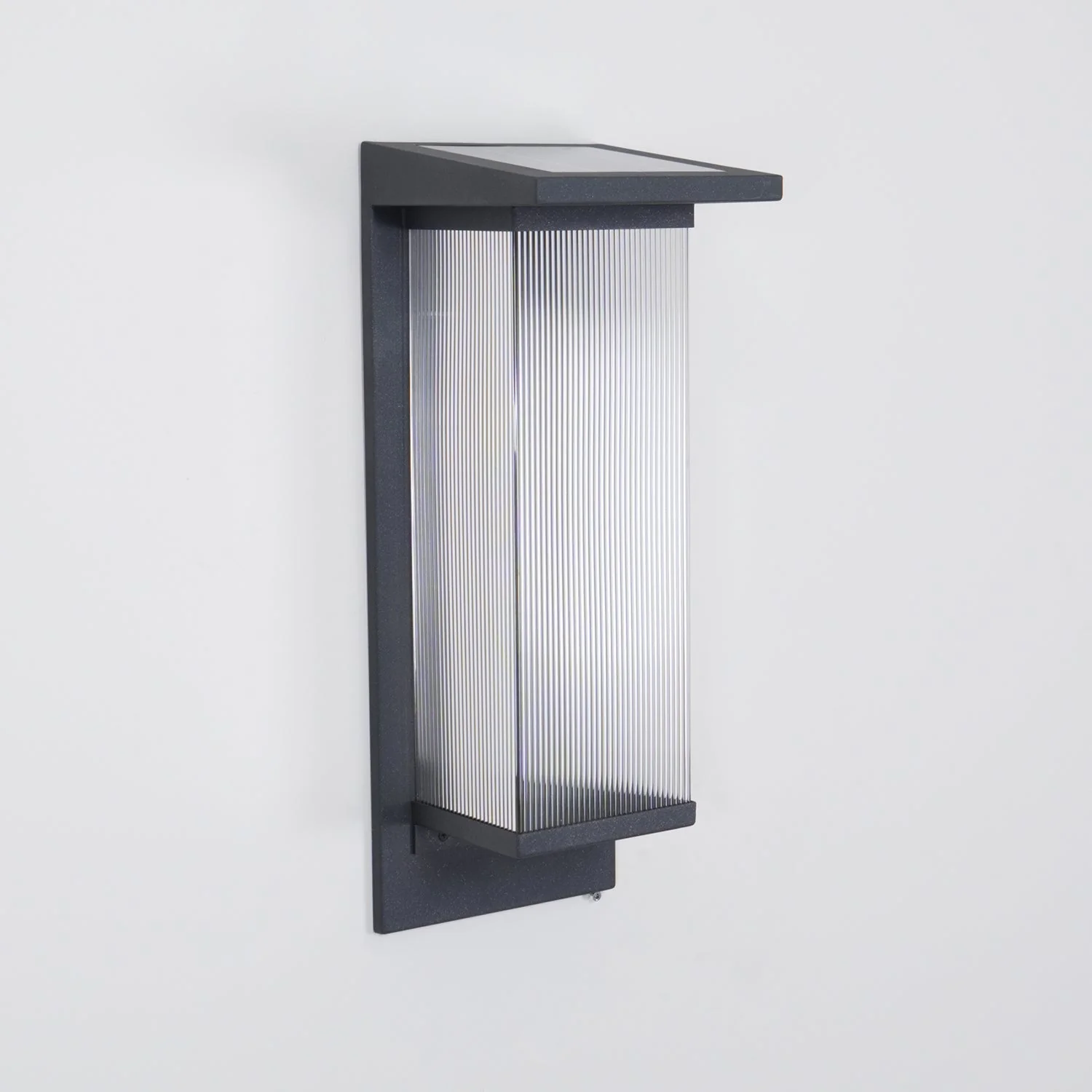Dependable Unique Box Solar Outdoor Wall Lamp - Image 17