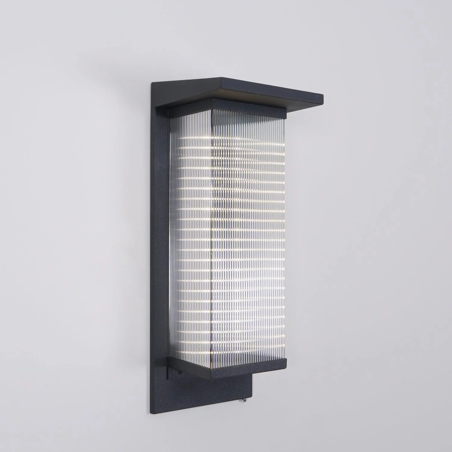 Dependable Unique Box Solar Outdoor Wall Lamp - Image 9