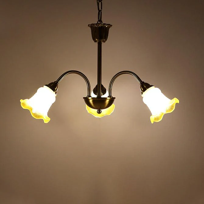 Diane Vintage Glass Chandelier - Image 22