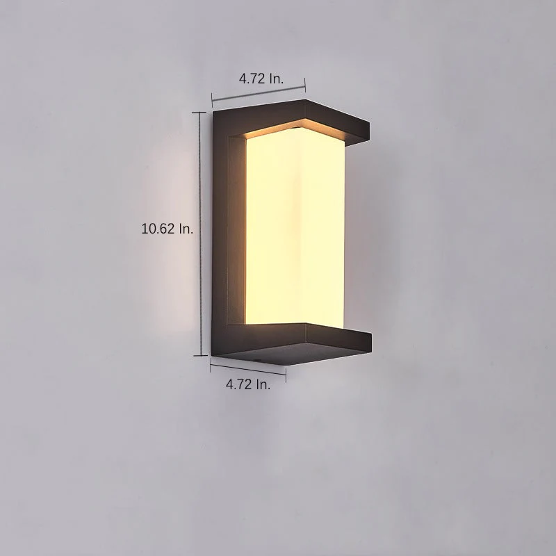 Dion Creative Geometric Modern Outdoor Wall Lights - Image 2