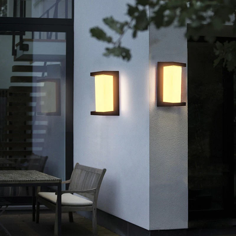 Dion Creative Geometric Modern Outdoor Wall Lights - Image 3
