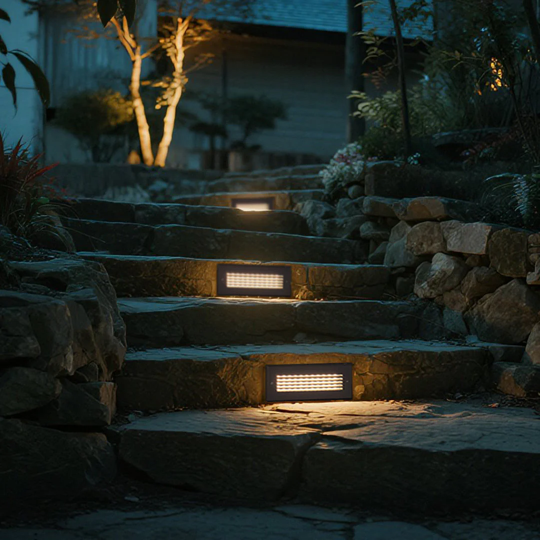 Dione LED Minimalist Style Outdoor Step Lights - Image 3