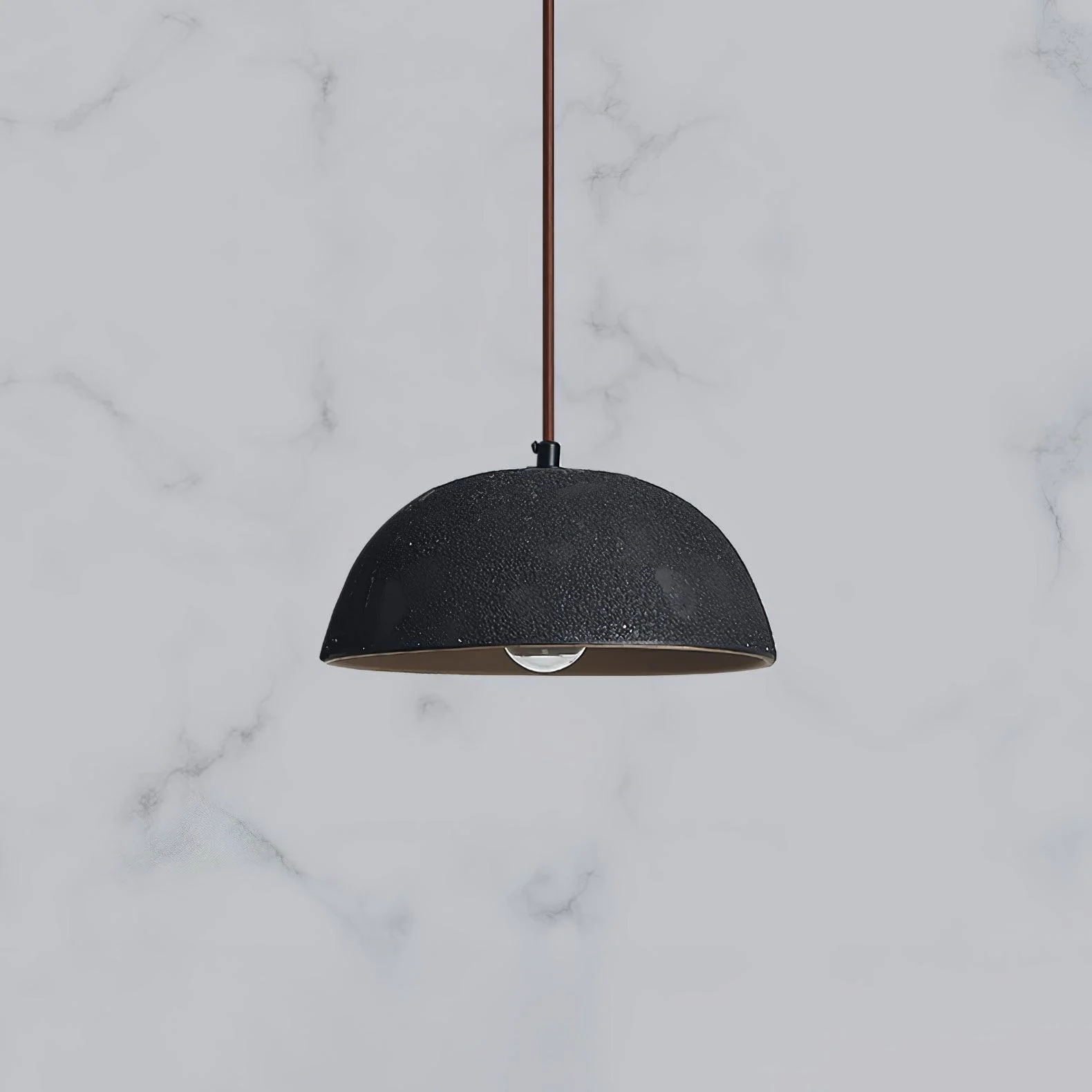 Dome Vintage Wood Pendant Lamp - Image 15