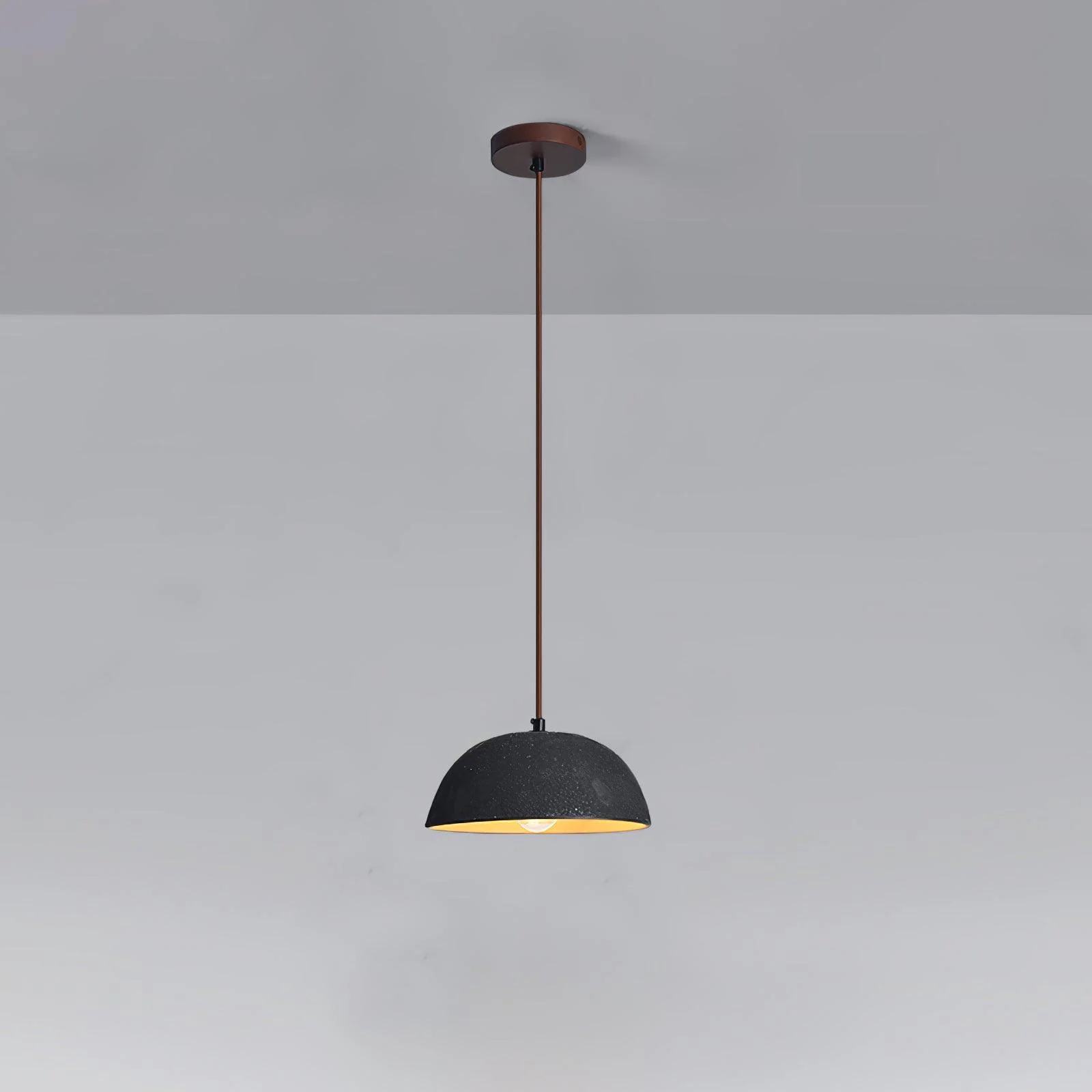 Dome Vintage Wood Pendant Lamp - Image 5