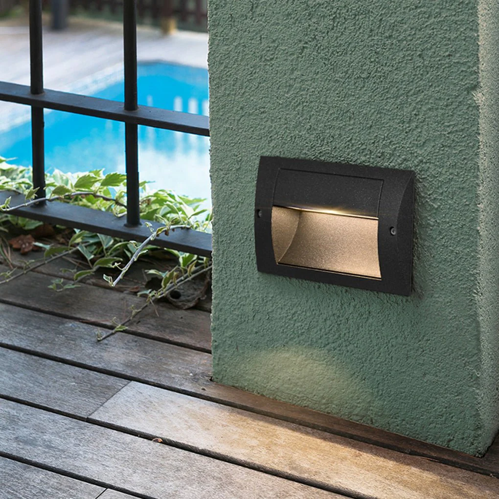 Domin Minimalist LED Outdoor Step Wall Lamp - Image 8