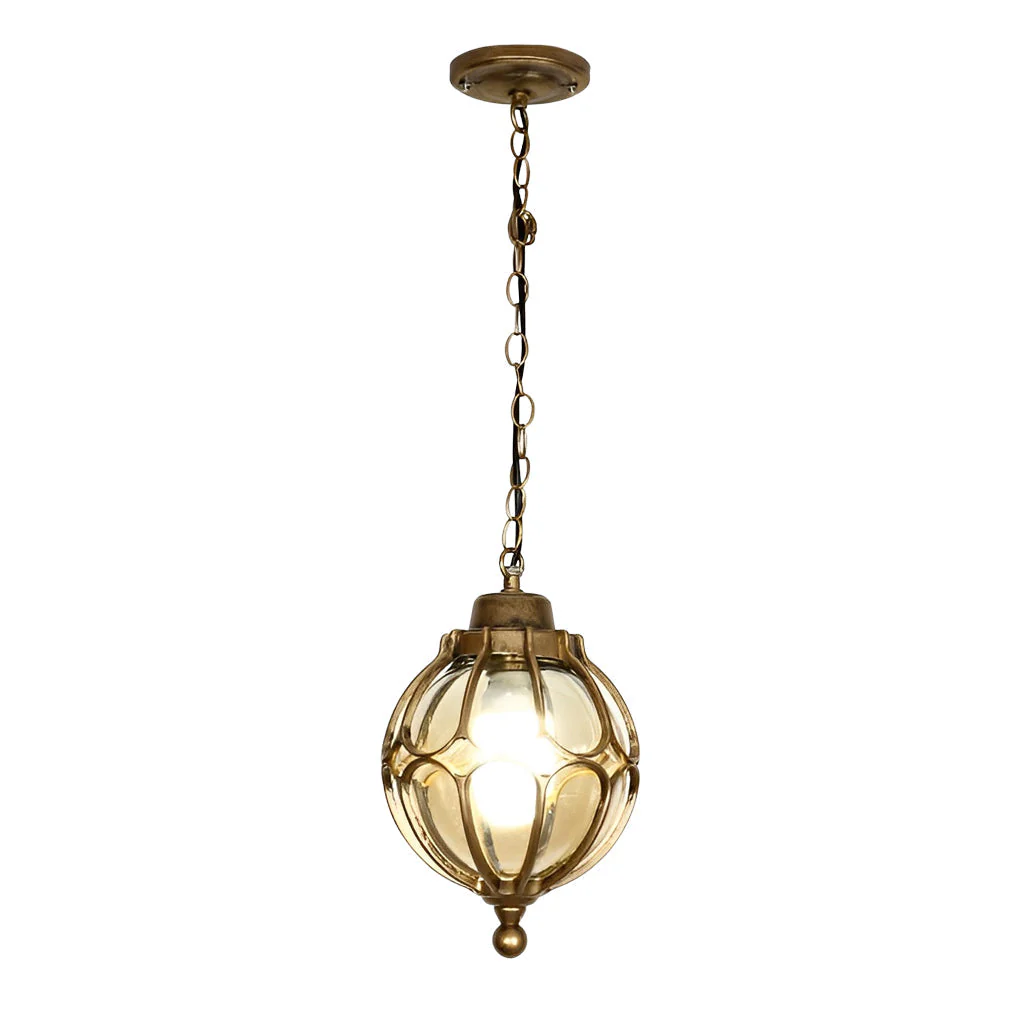 Dominic Ball American Glass Outdoor Chandelier Light - Image 3