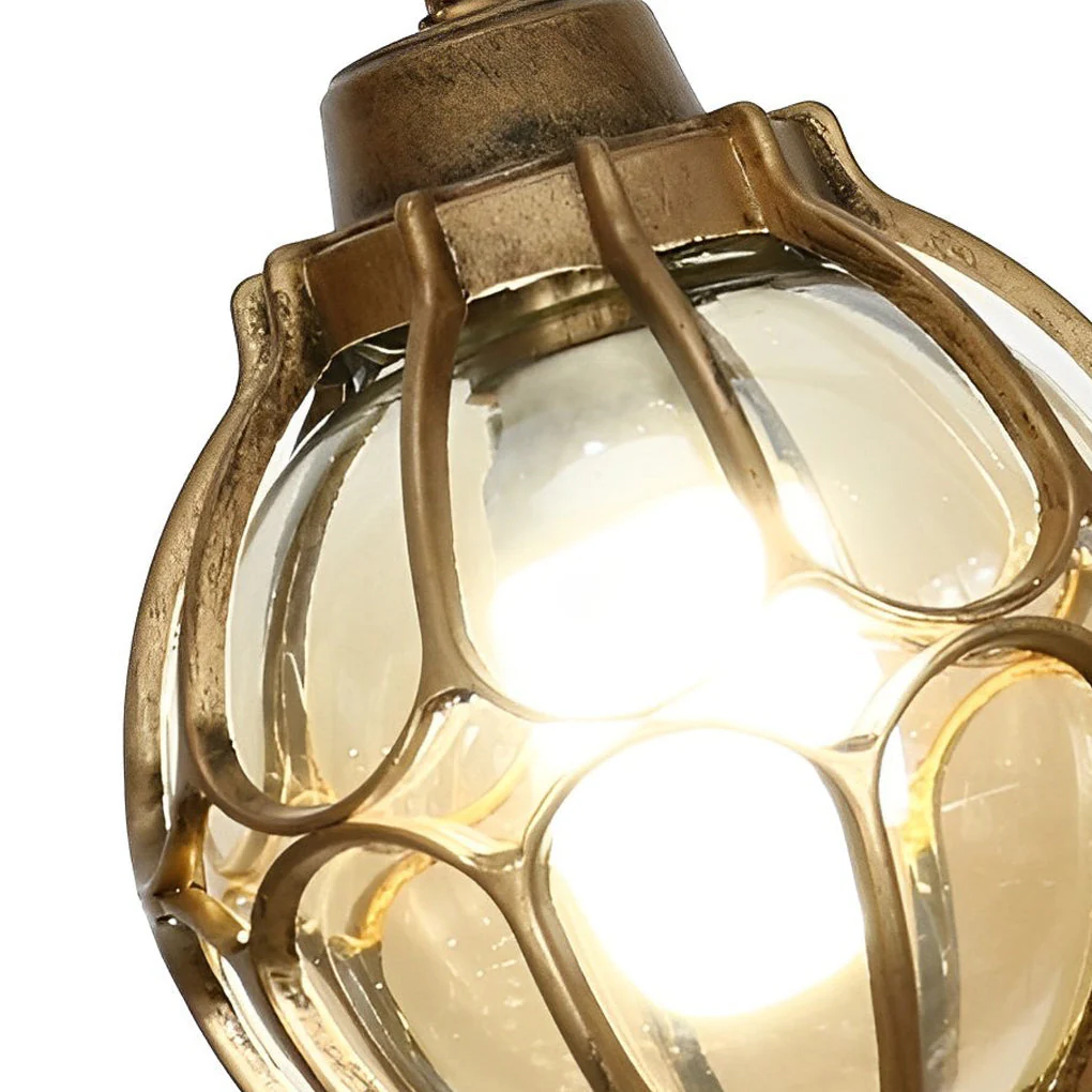 Dominic Ball American Glass Outdoor Chandelier Light - Image 4