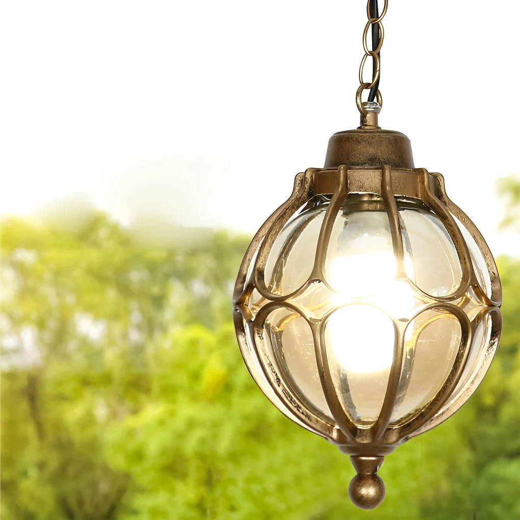 Dominic Ball American Glass Outdoor Chandelier Light - Image 6